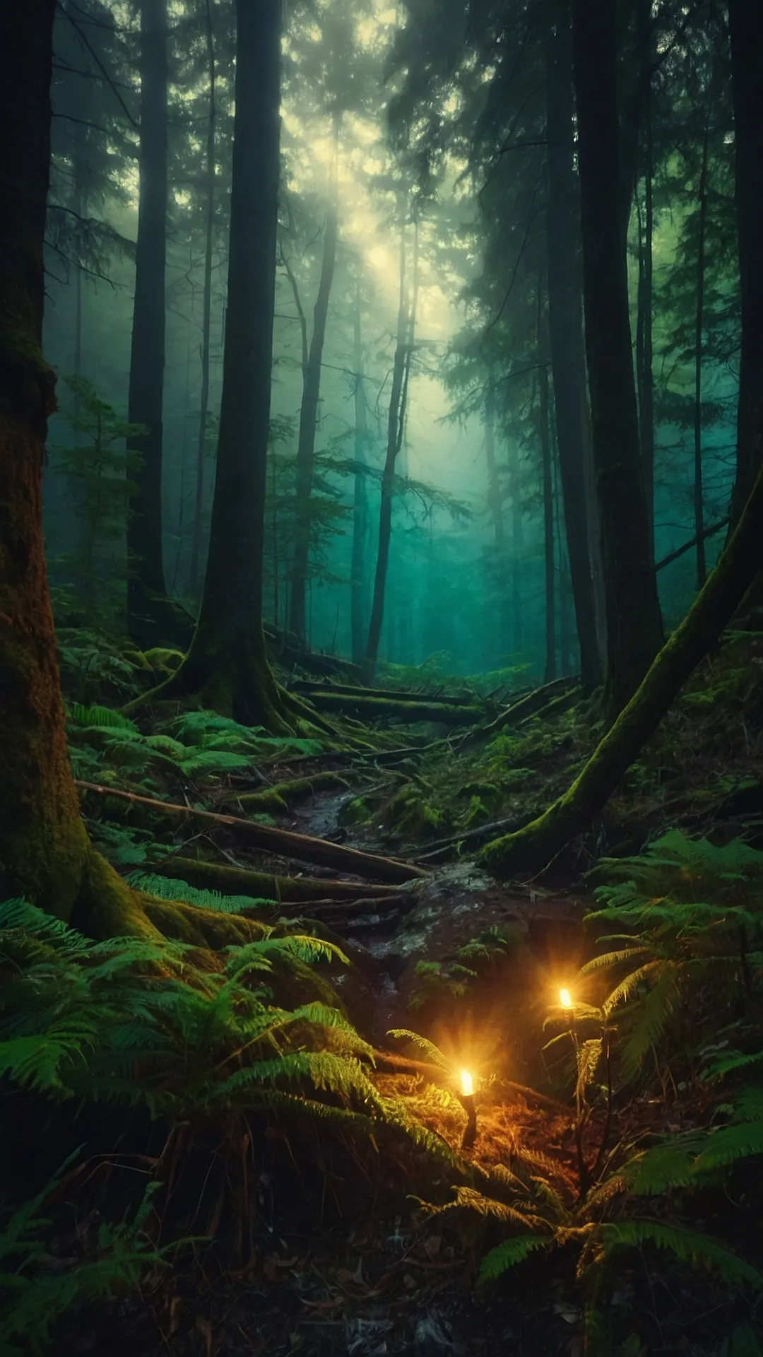 Mystical Forest Path