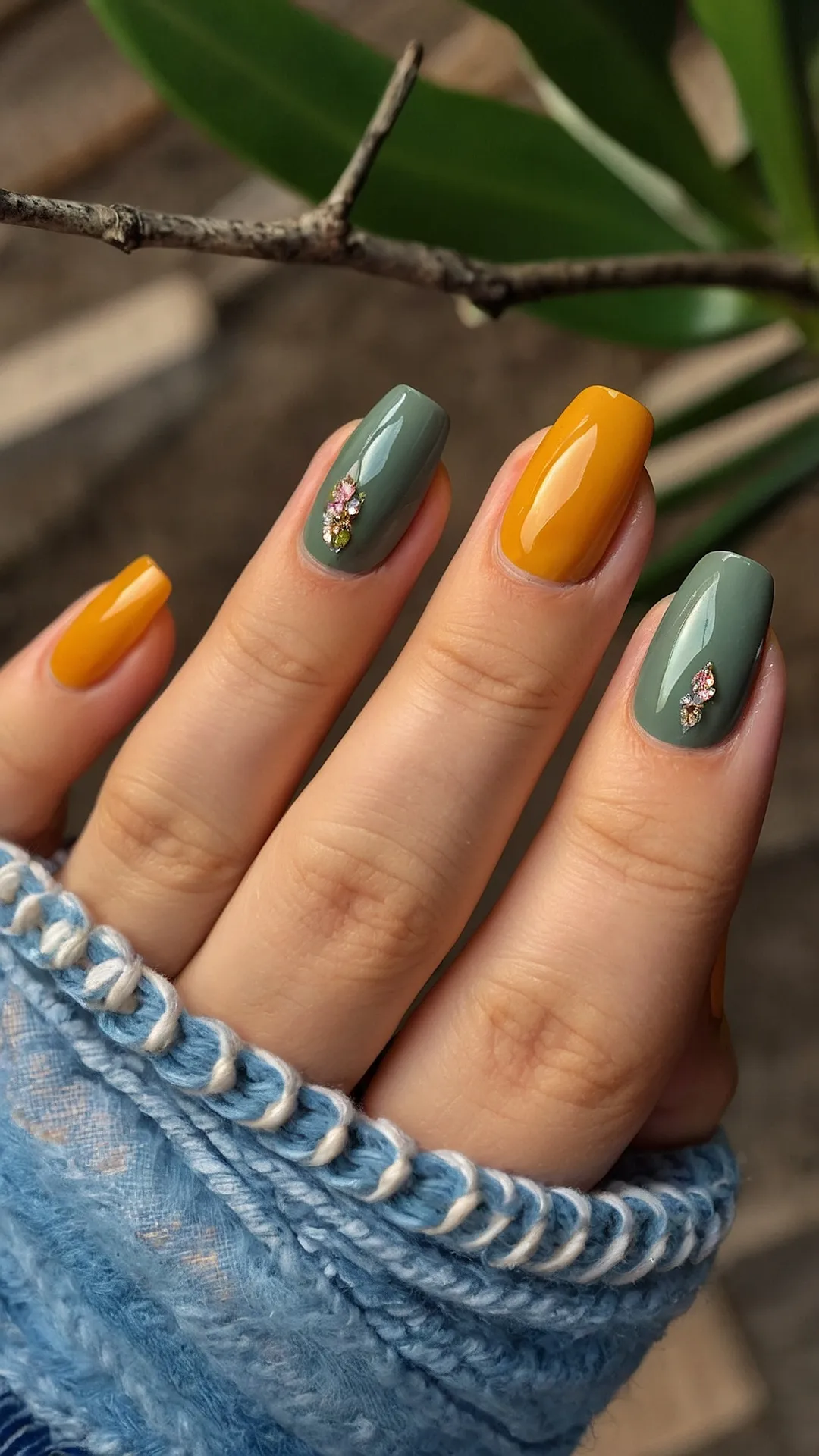 Fall Nail Colors:  Autumn Leaves & Chic Designs