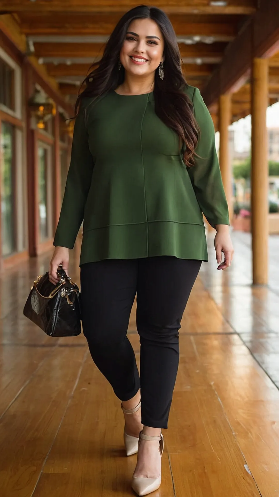 Plus Size Fashion: Green with Envy!: