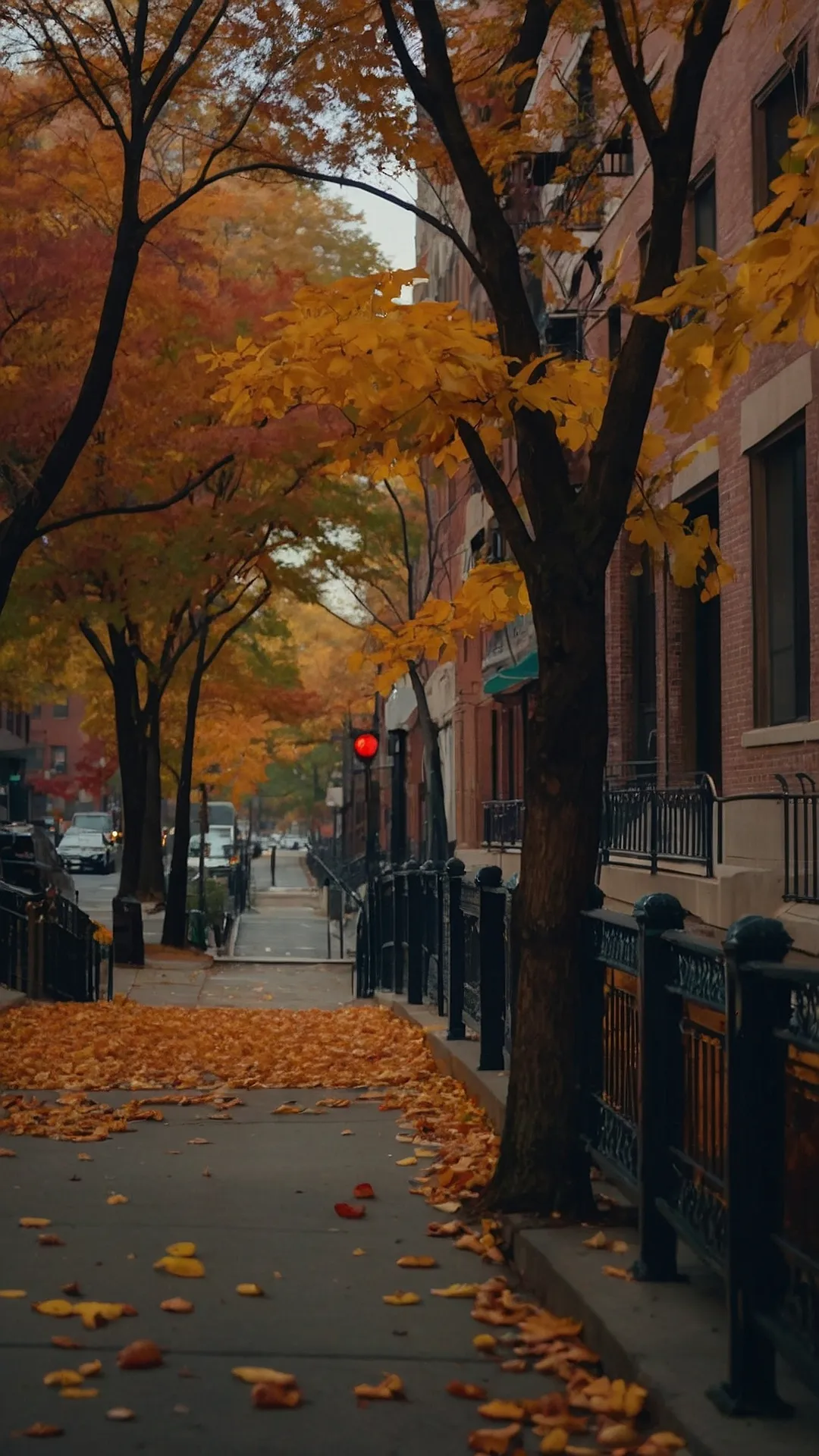 Autumn in New York:  A City in Fall Colors: