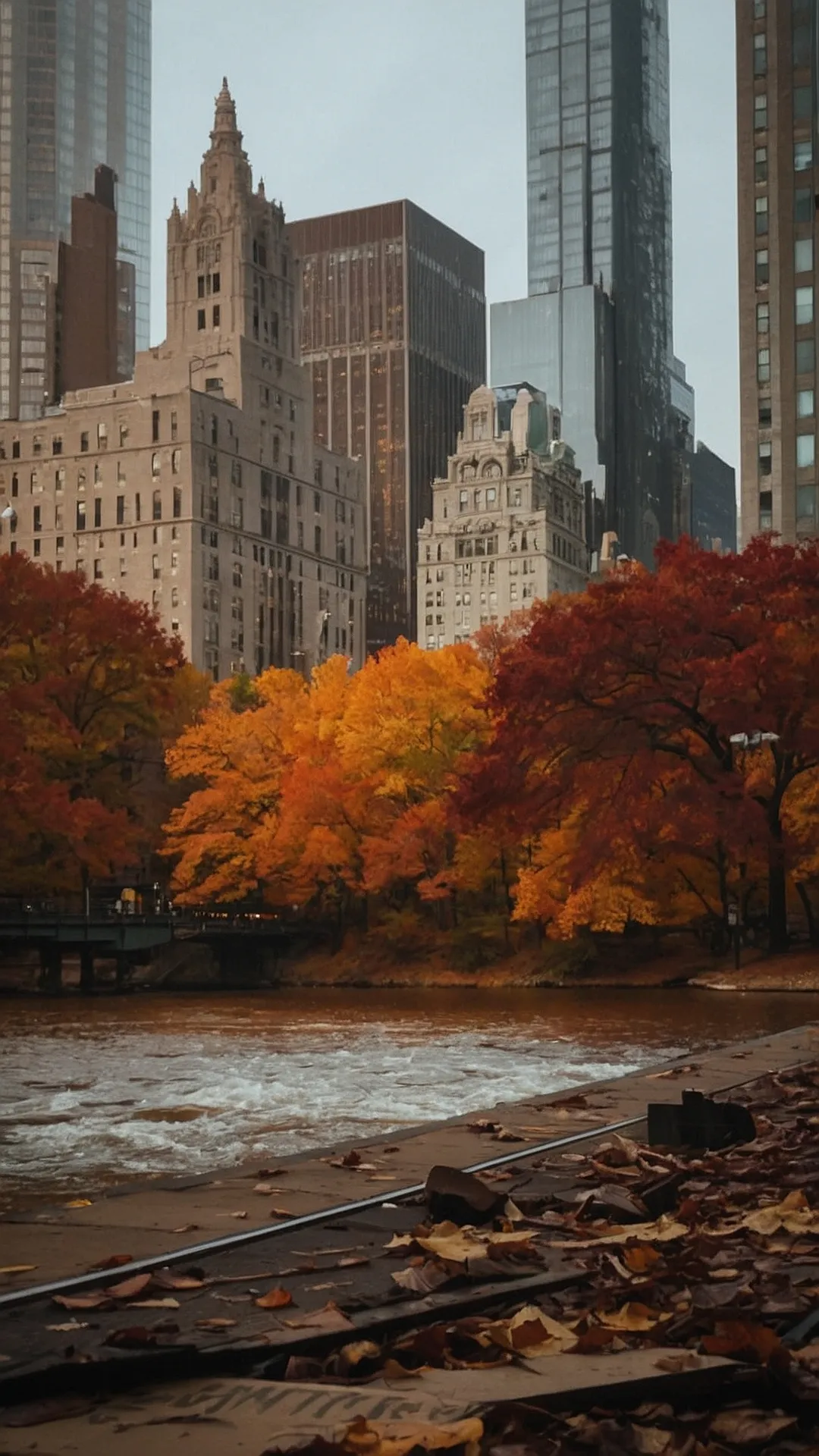 Autumn in the Big Apple: When Fall Colors Meet City Lights: