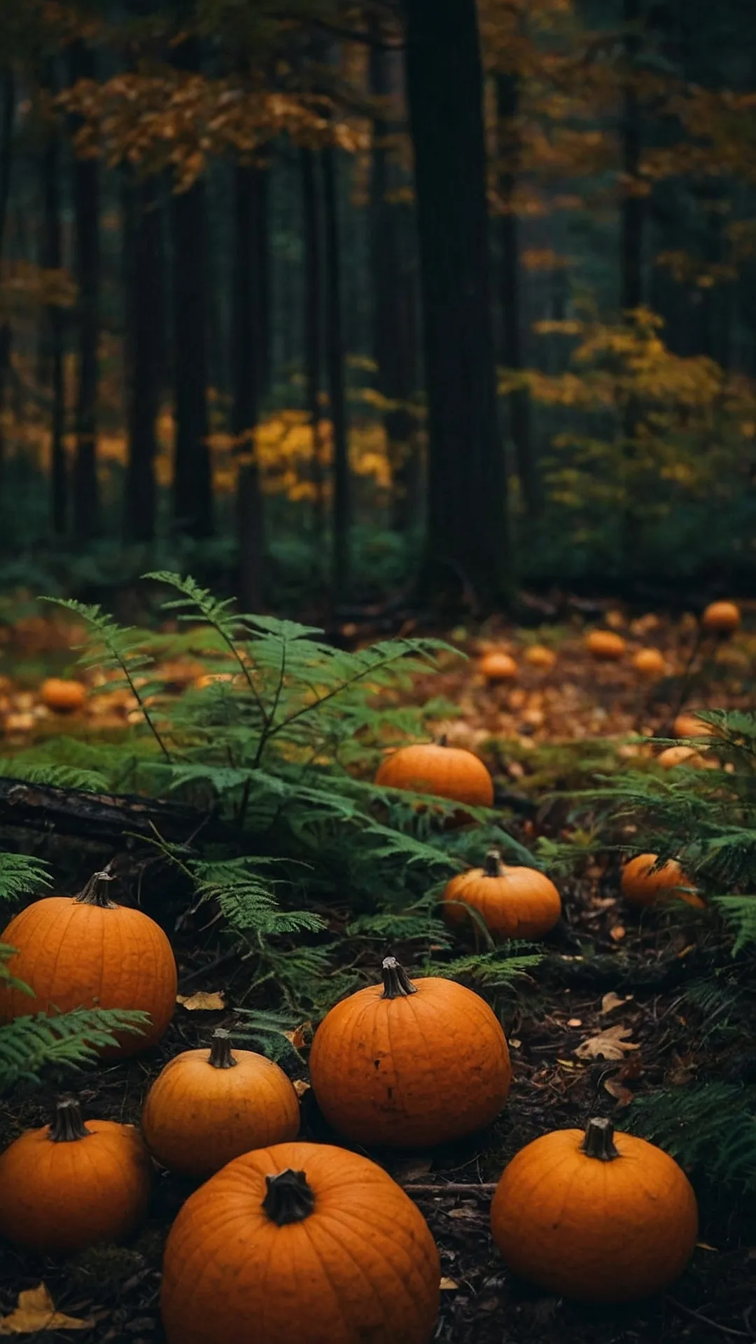 Pumpkin Paradise in the Woods