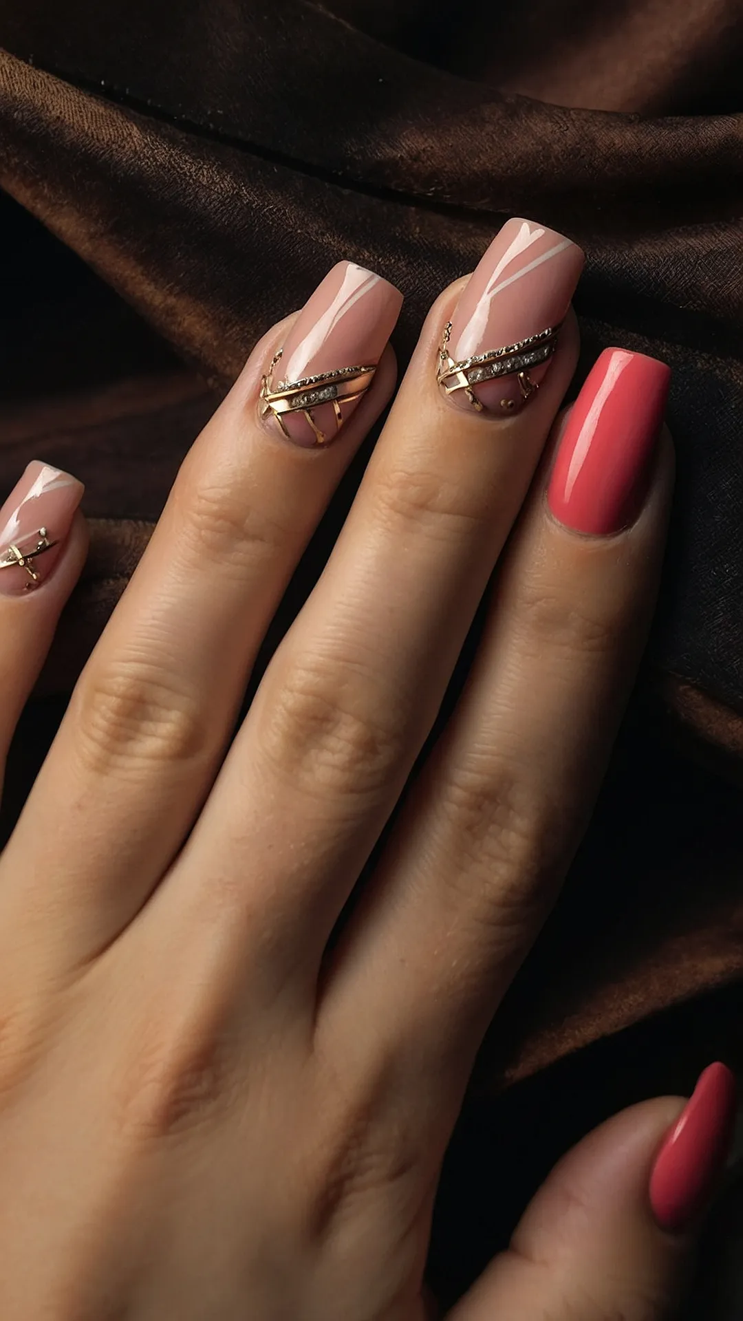 Fall's Pink Accent: