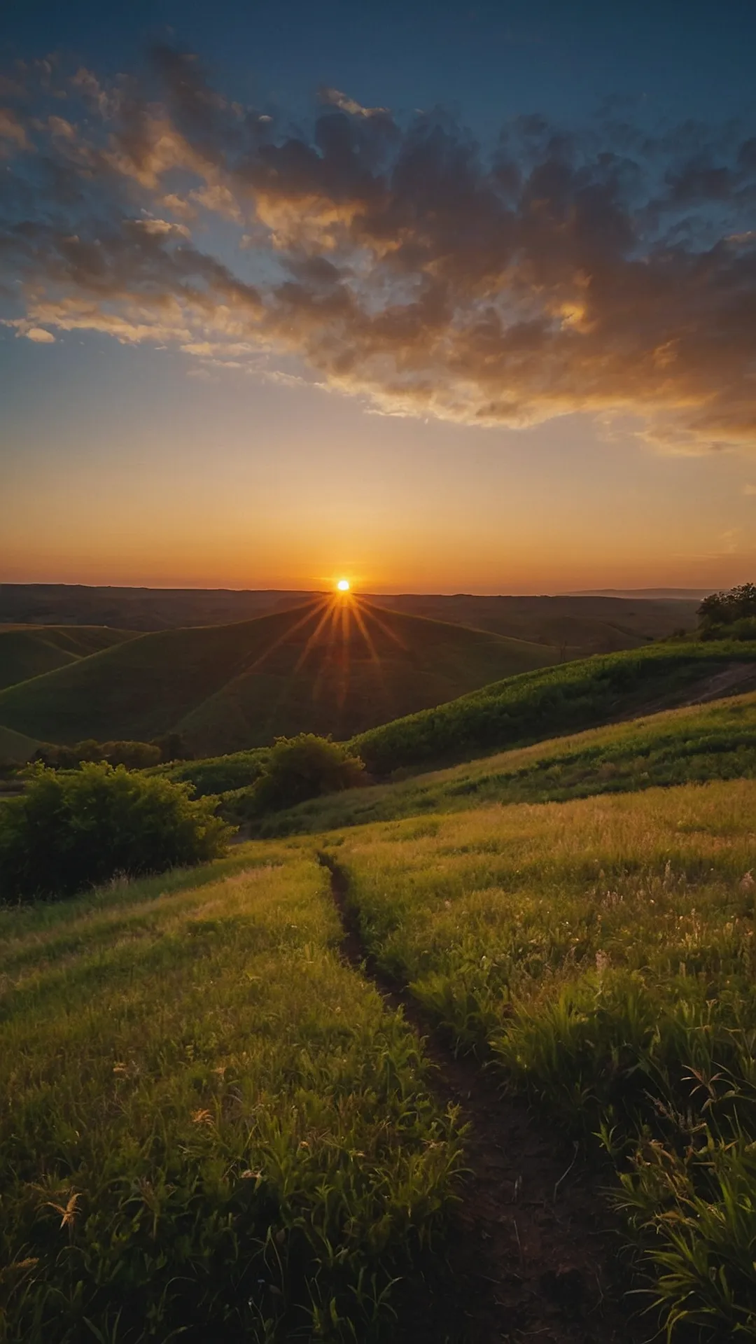 Sun-Kissed Path to Adventure: