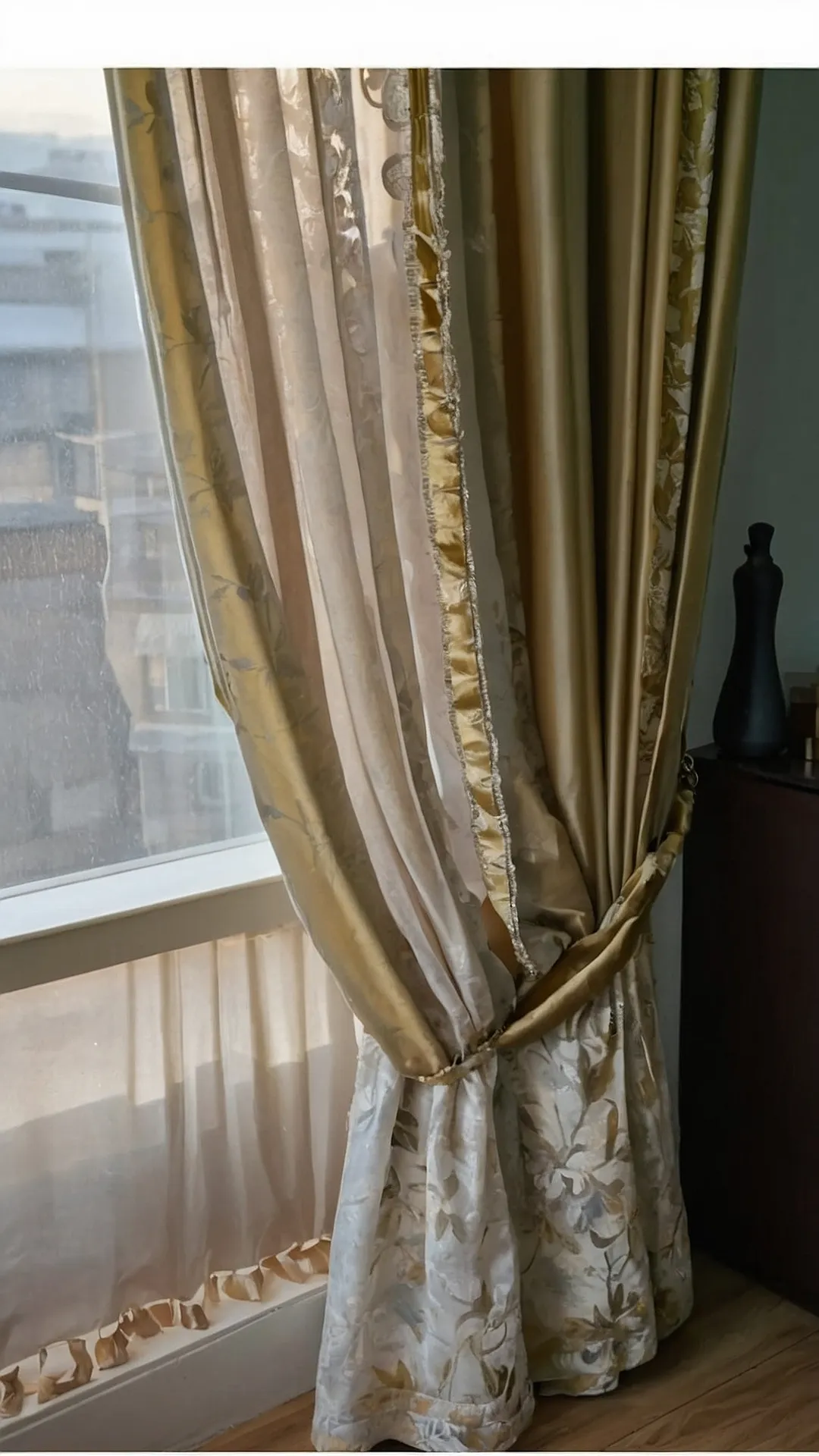 Unbearably Fancy Curtains