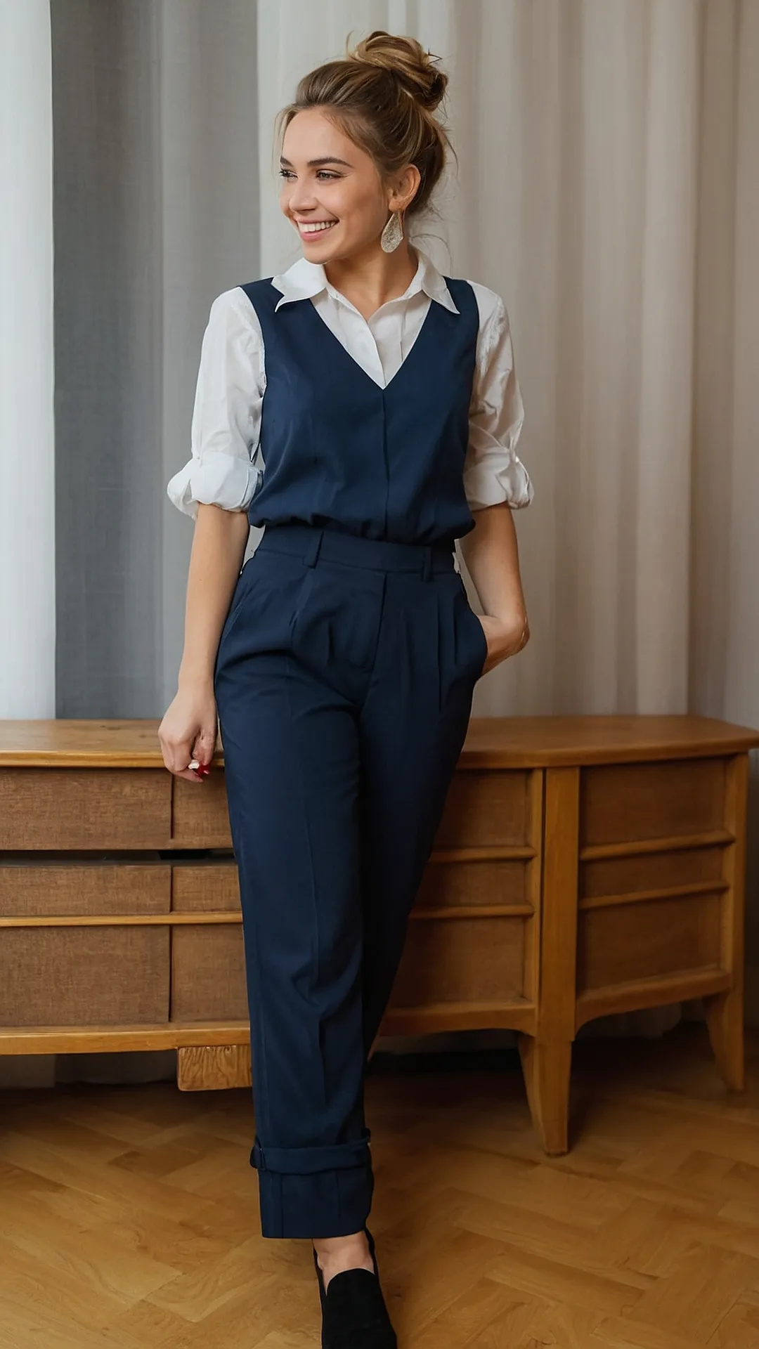 Trousers Outfit for Women: From School to Cool!