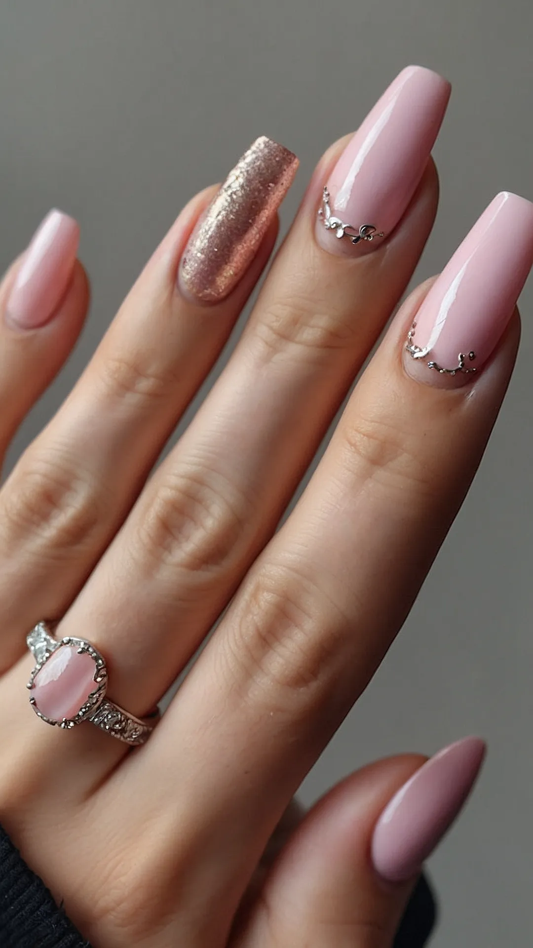 Pink Nail Crush: