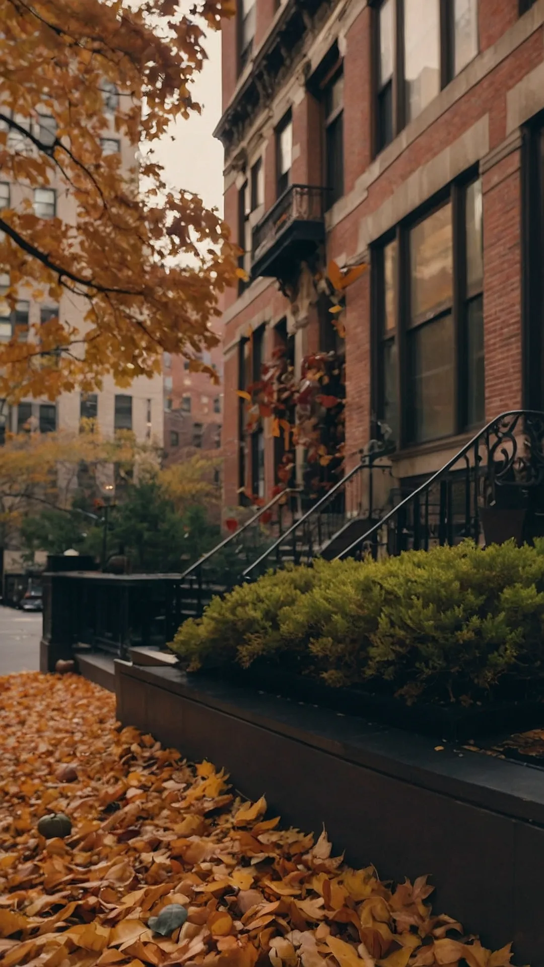 Autumn in New York:  Stairway to Fall: