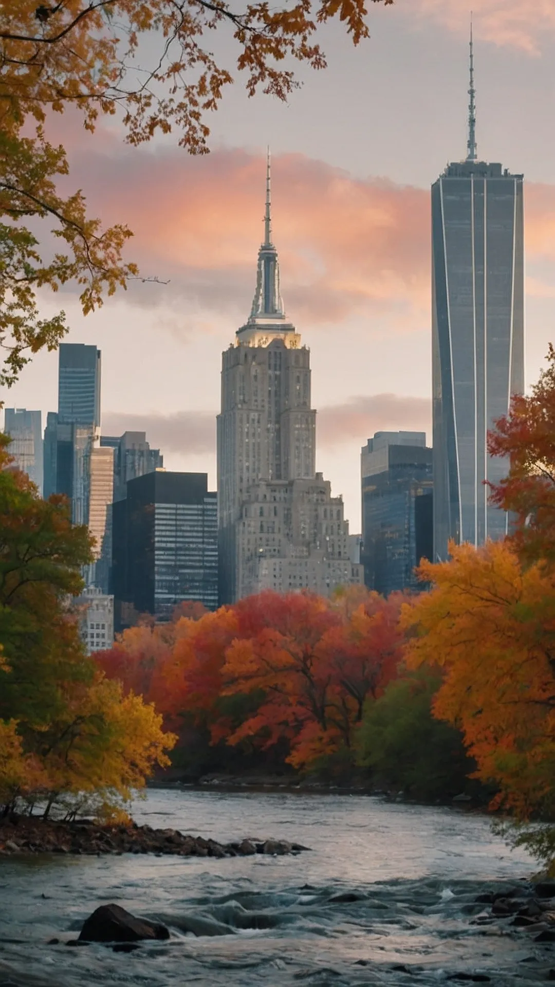 NYC's Golden Embrace