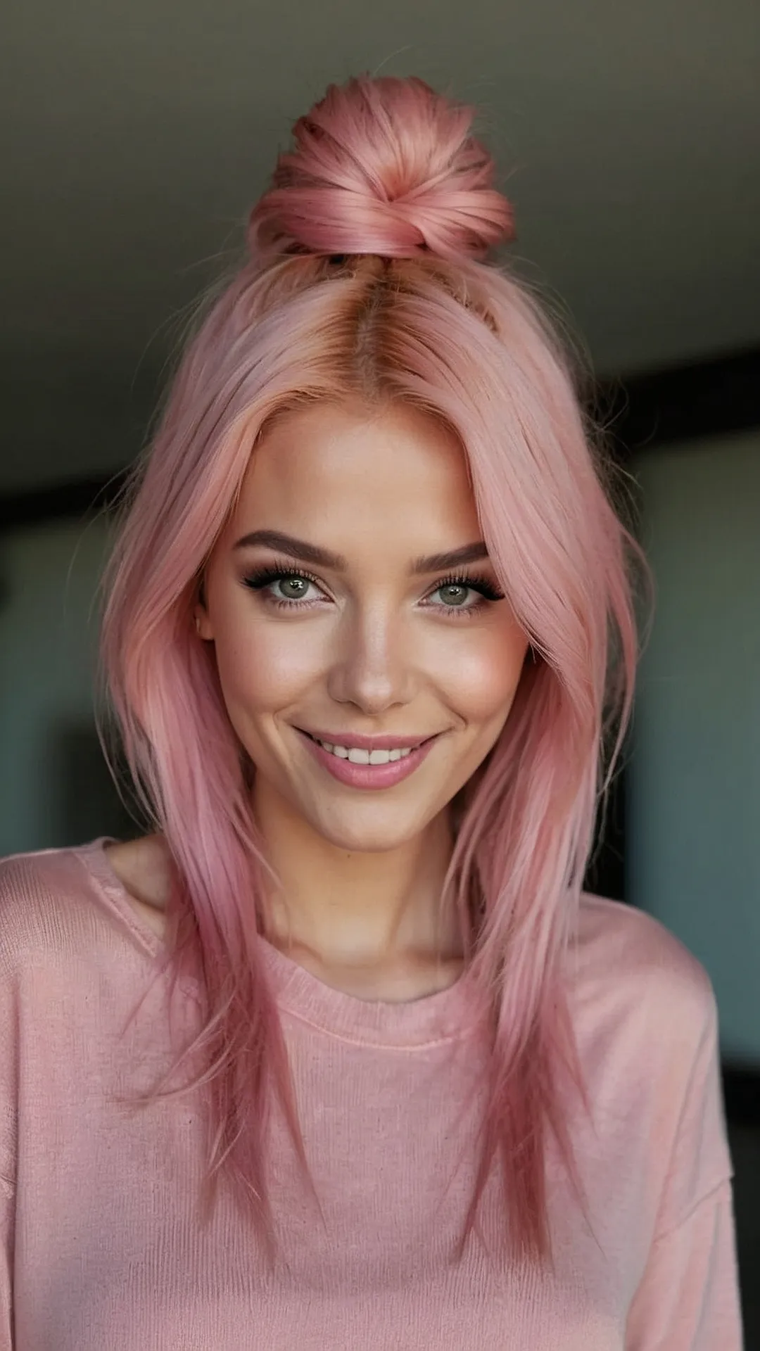 Hair-Raisingly Pink