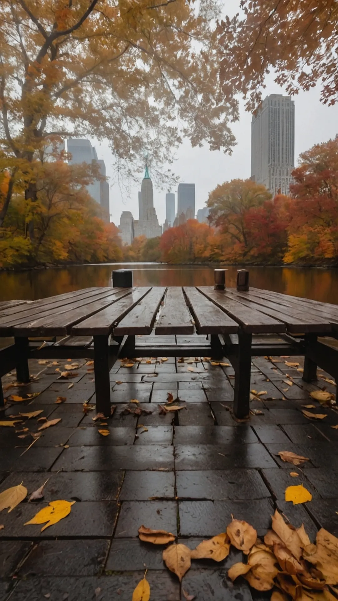 Park Bench Panorama