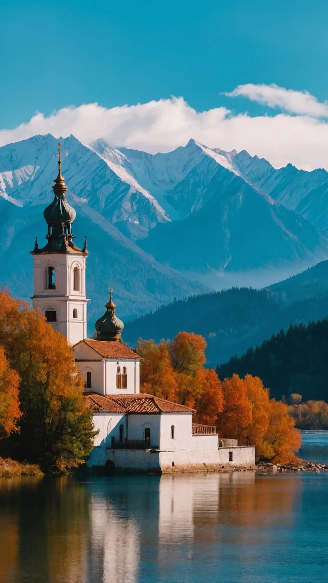 A Church, A Mountain, and A Whole Lotta Autumn!