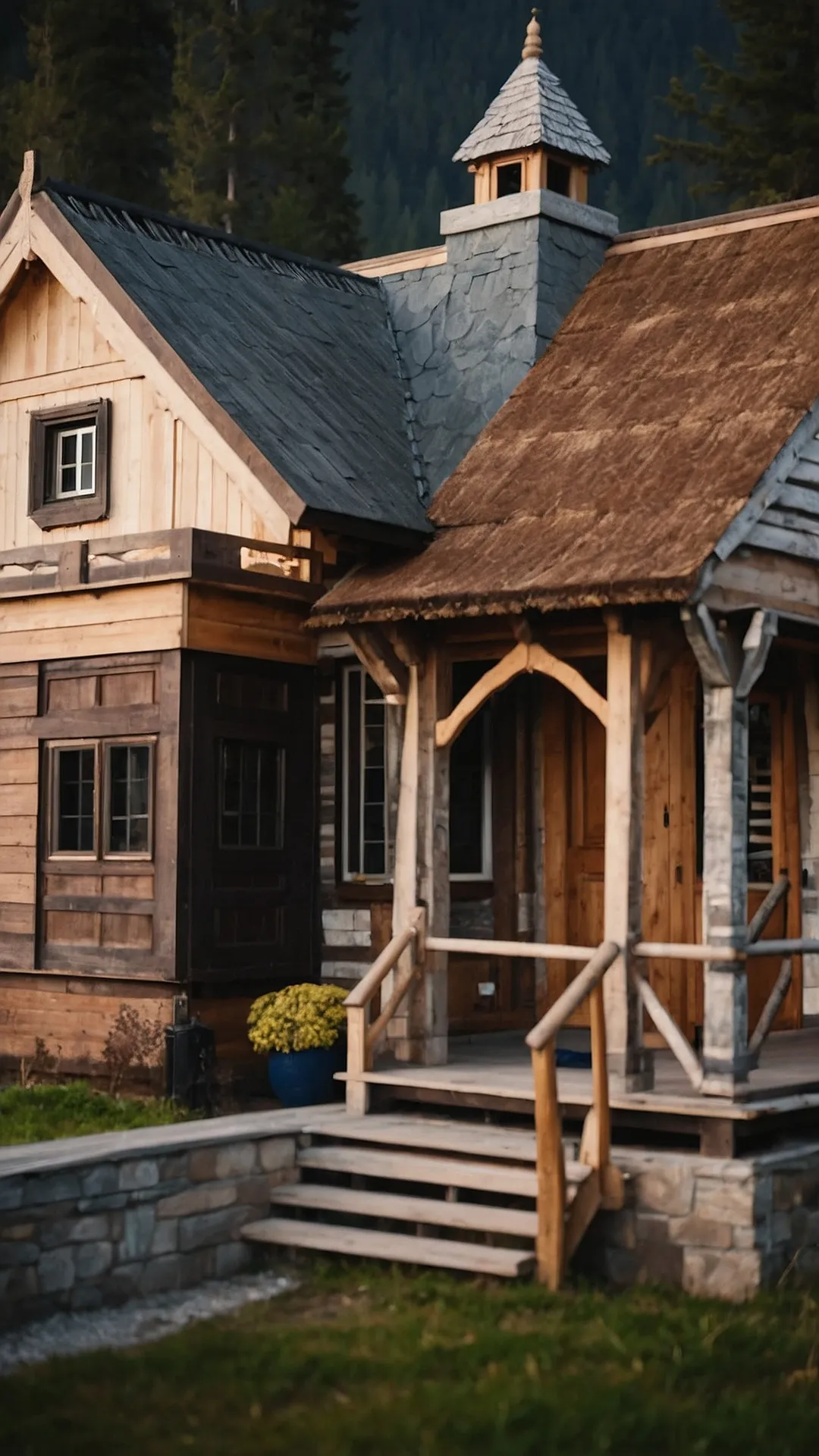 Cabin by the Stream