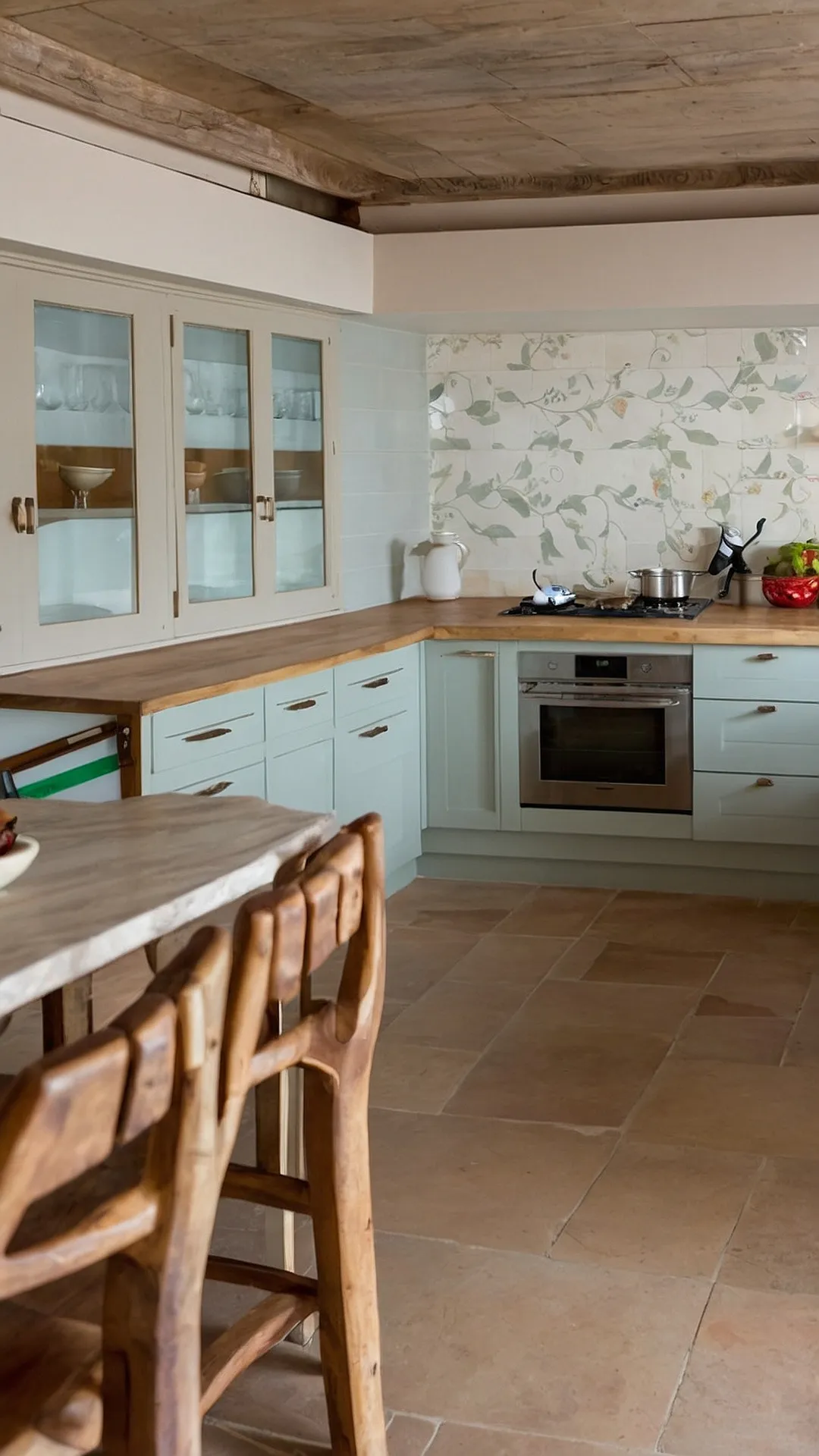 Rustic Retreat Kitchen: