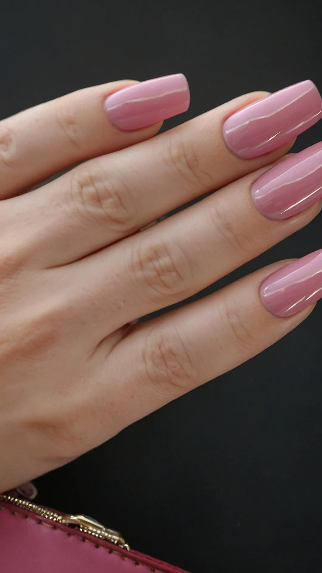 Fall Pink Nails:  Pinkalicious Perfection!