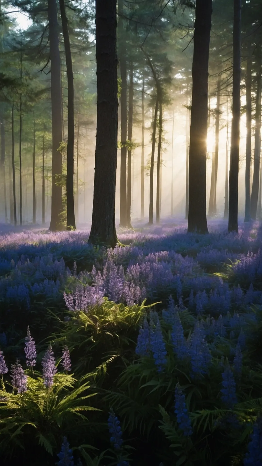 Sunbeams and Bluebells