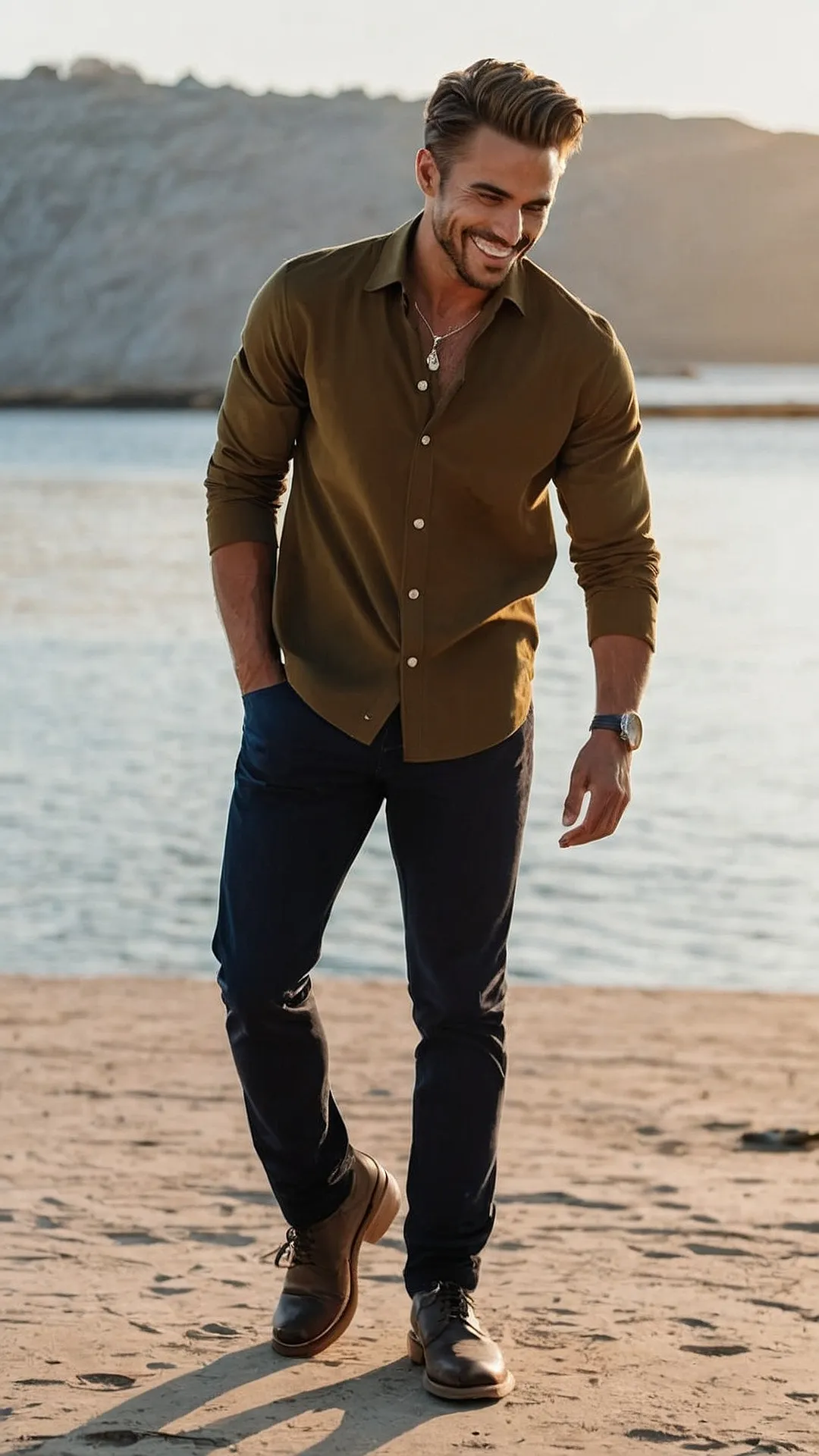 Beach-Ready Dude:  Effortless Style for Every Occasion: