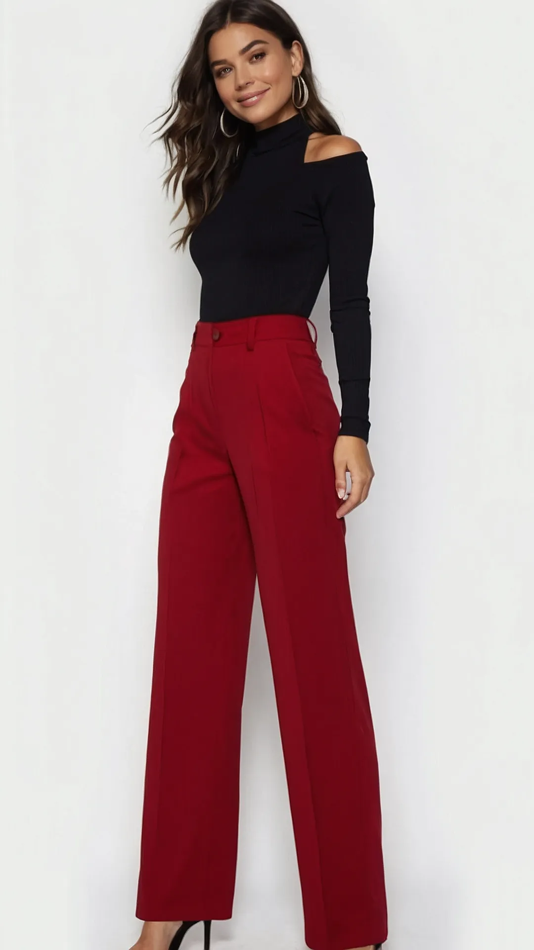 Red Hot Style:  Trousers for Confident Women