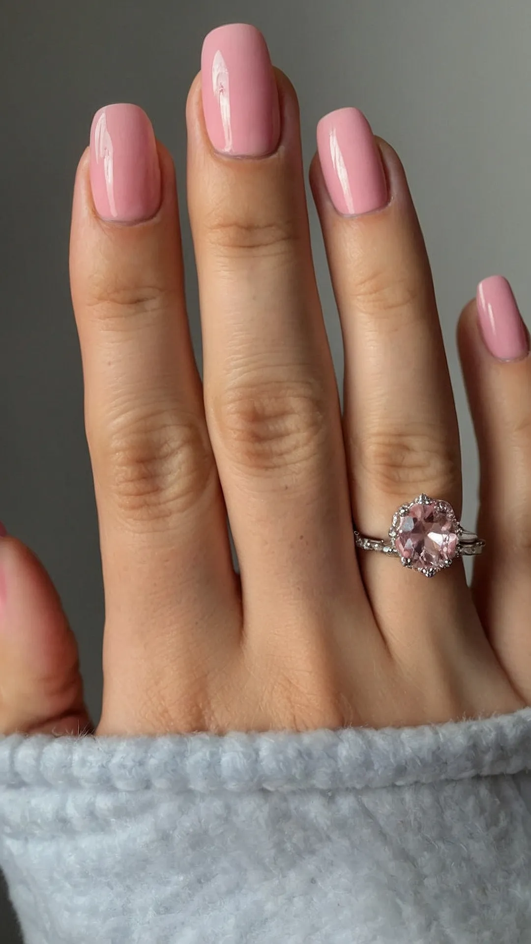 Fall Pink Nails & a Sparkling Surprise: