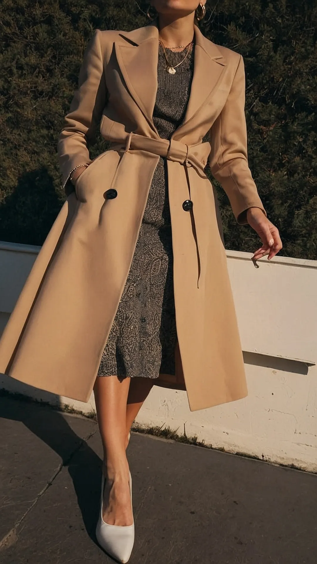 Classy Casual:  A Trench Coat's Best Friend