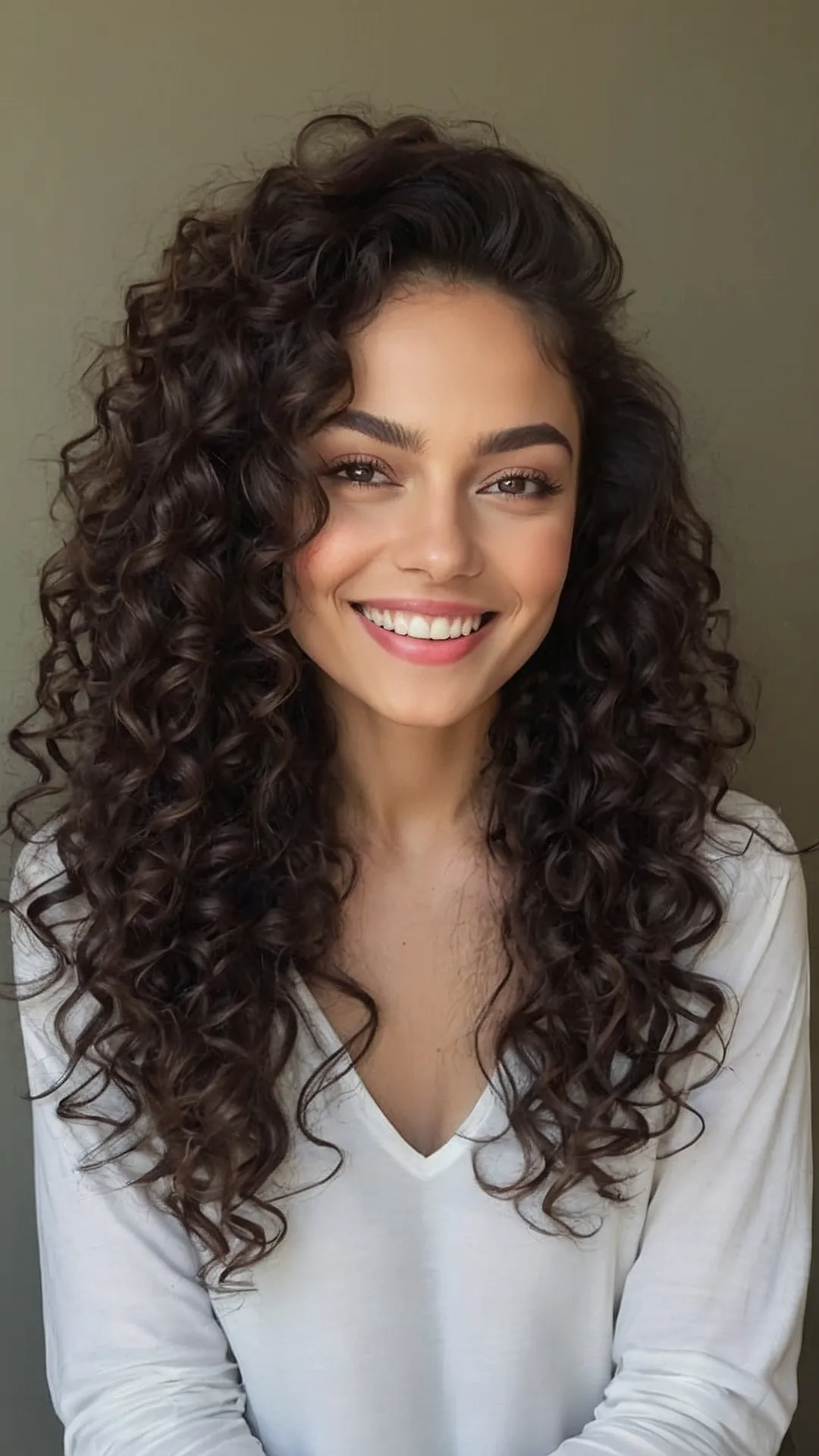 Long and Lovely: The Curly Hair Queen!