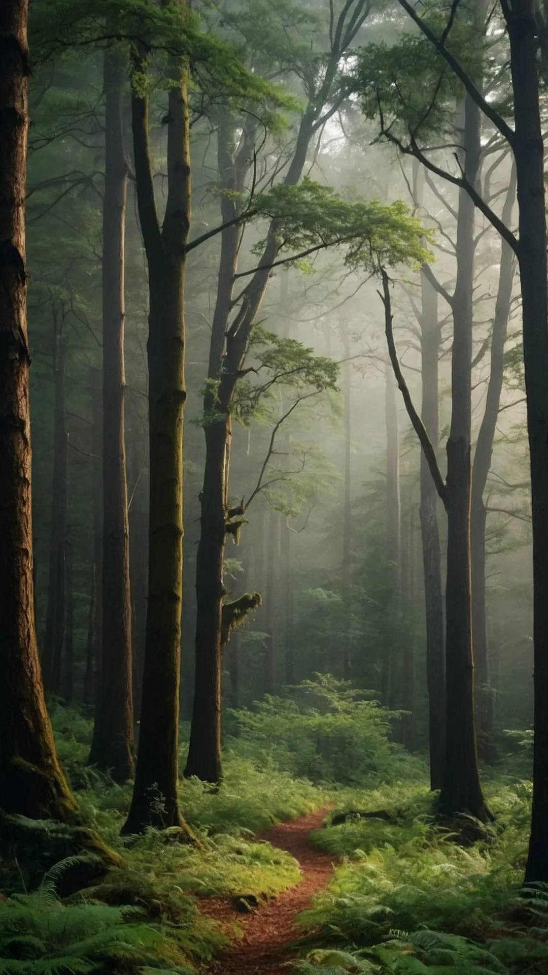 Into the Misty Woods