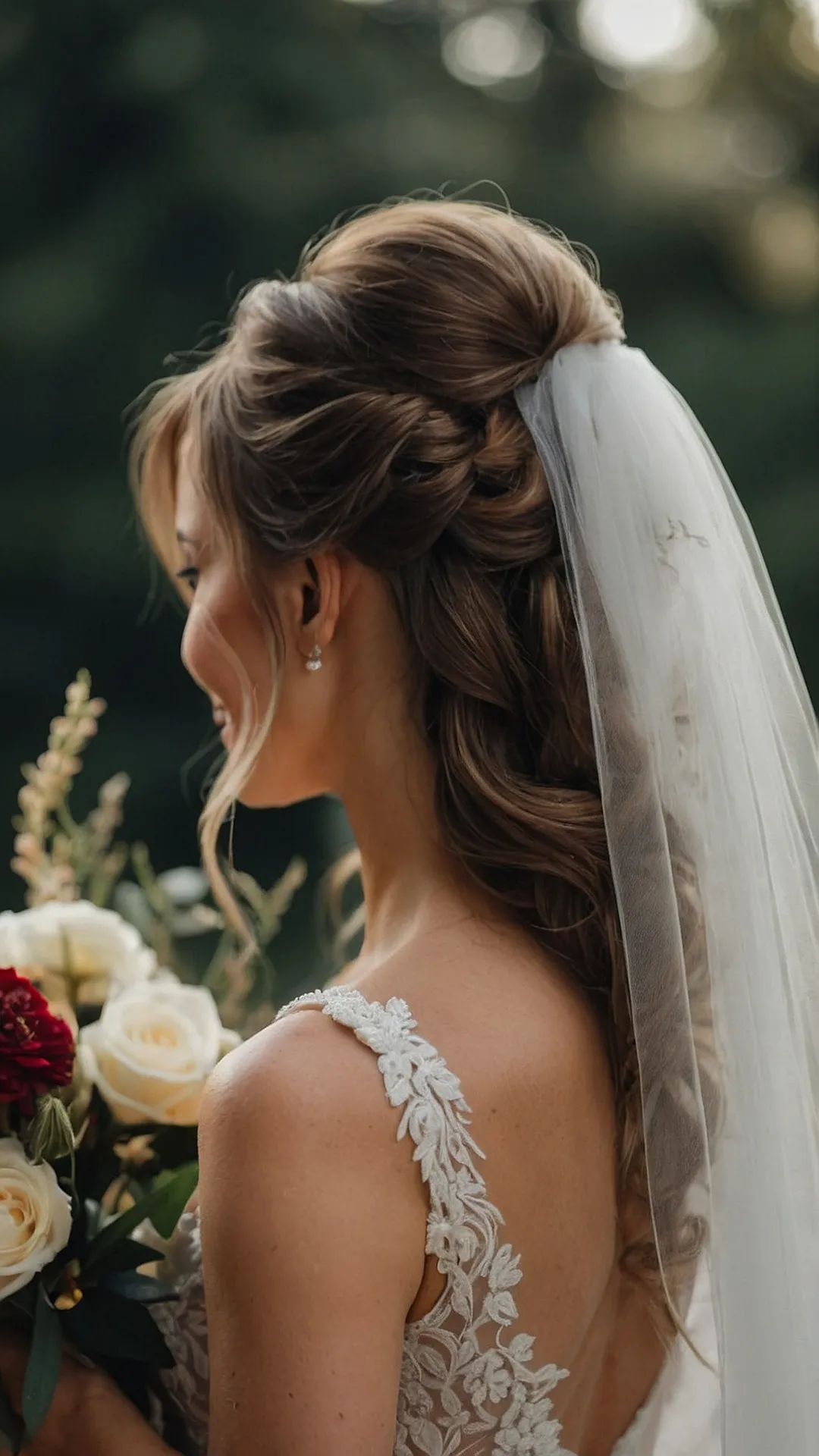 Exquisite Veils and Hairstyles for the Perfect Wedding Day