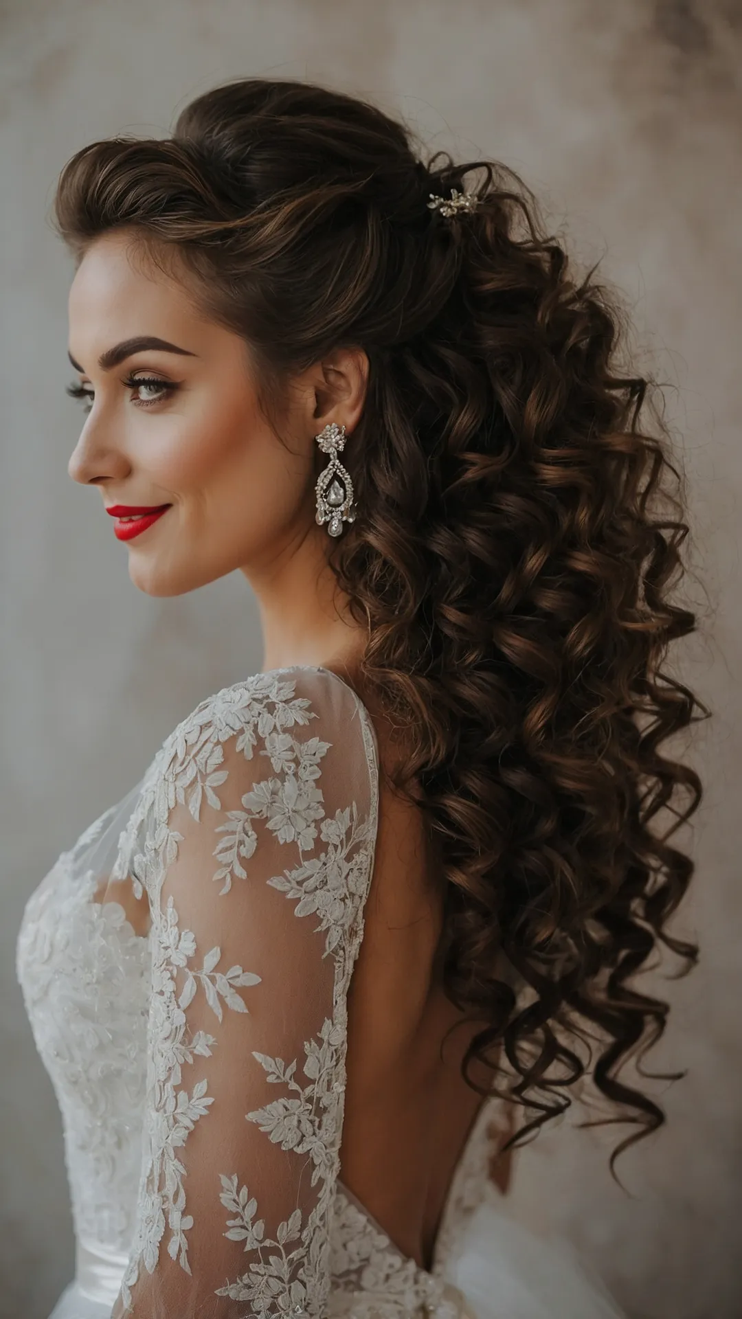Bridal Bloom Curls