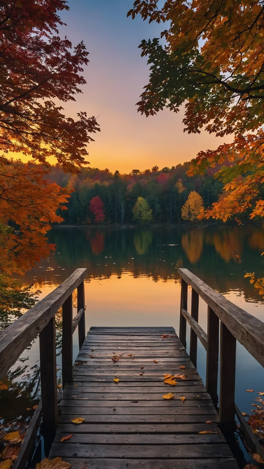 Autumnal iPhone Awakening