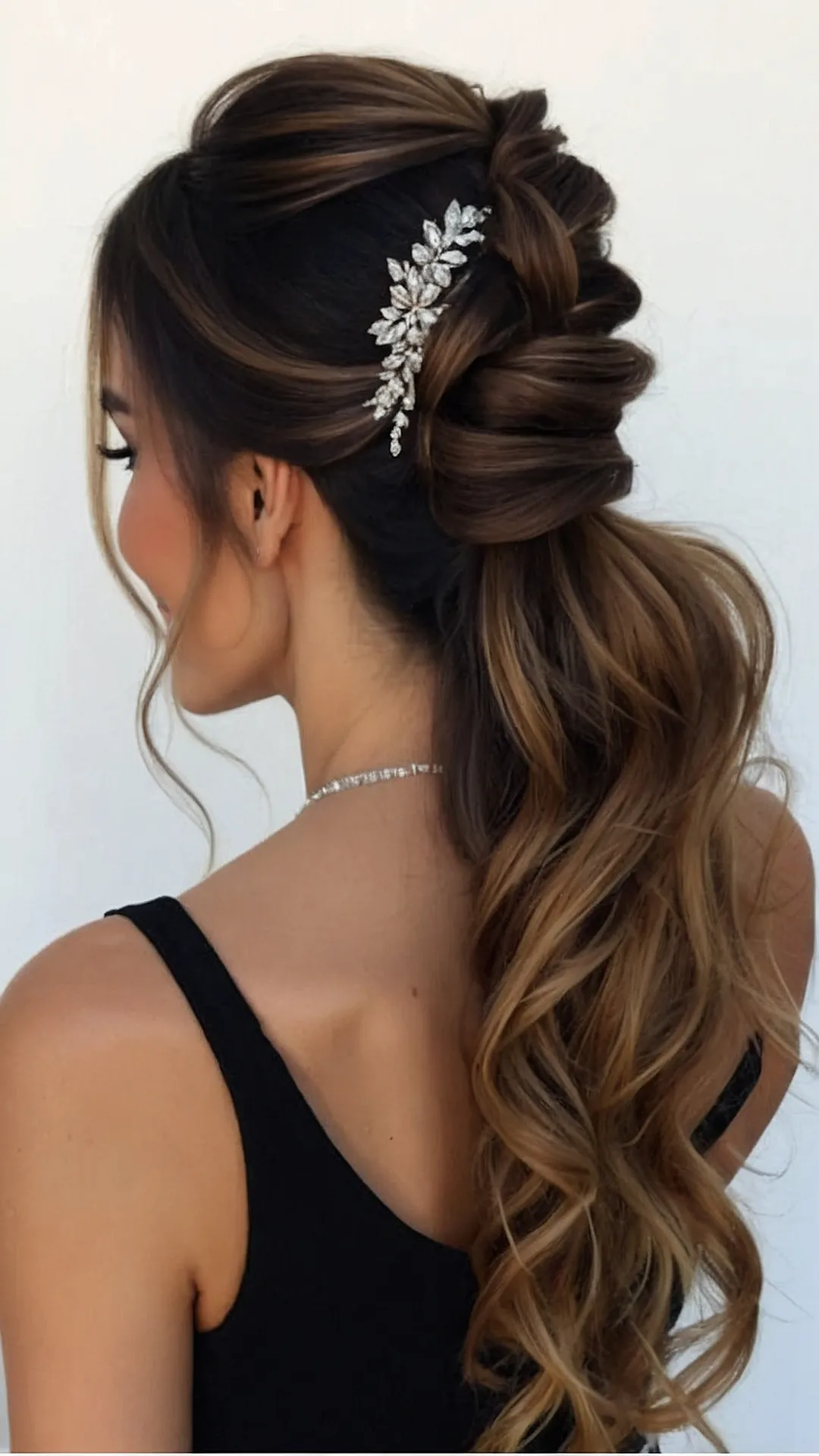 Shine On:  Bridesmaid Styles for Long Hair