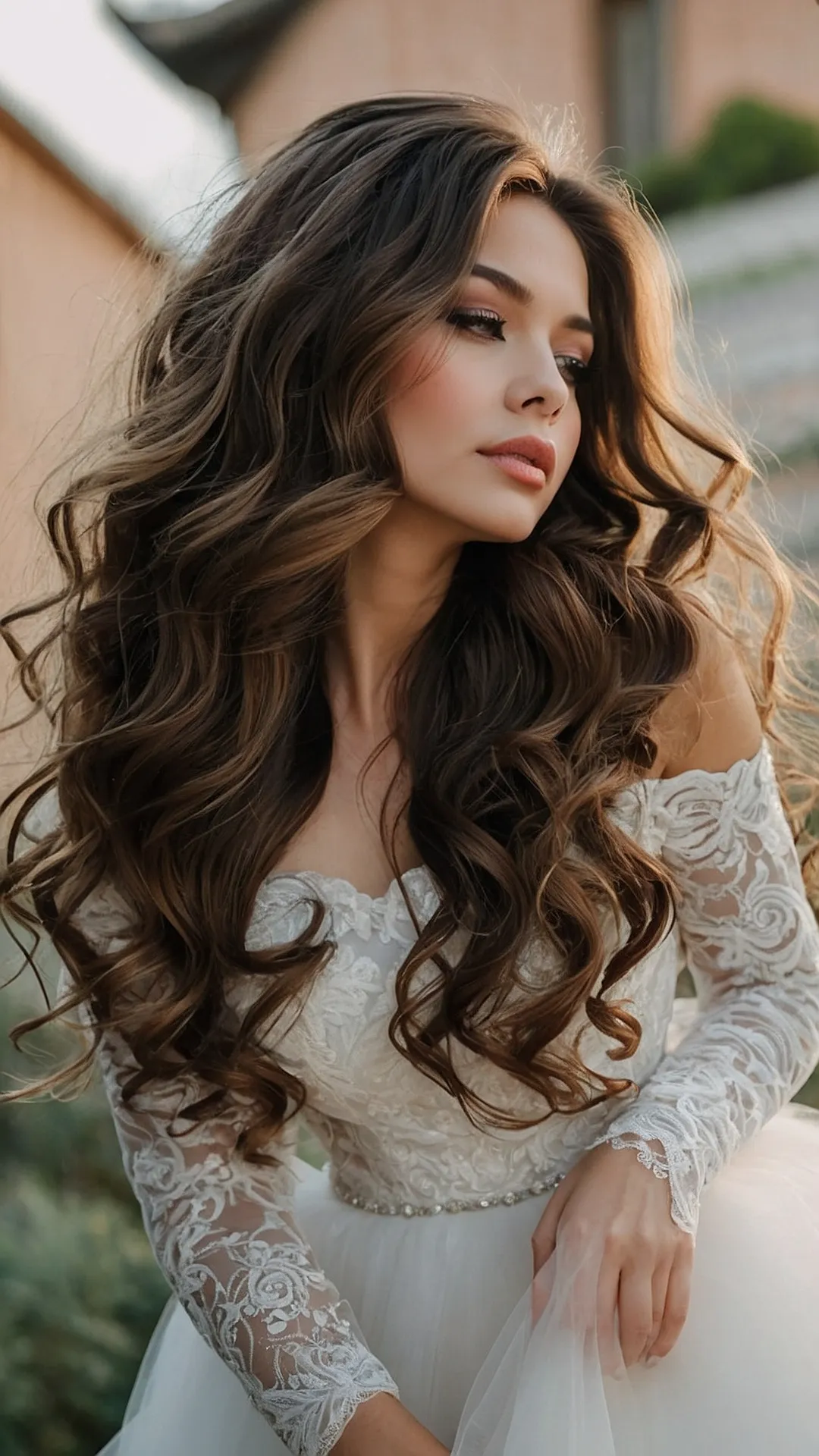 Curly Wedding Hair