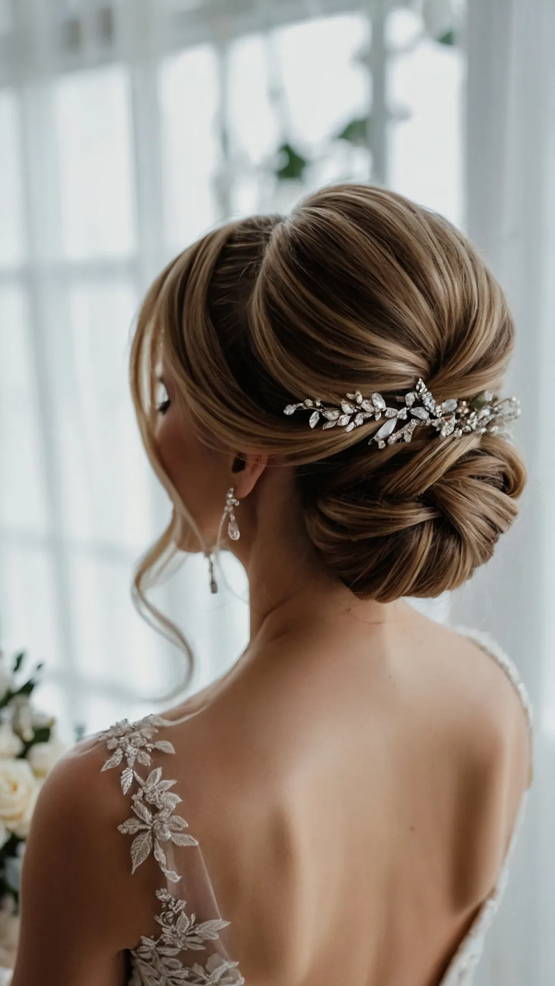 Floral Crown Bun