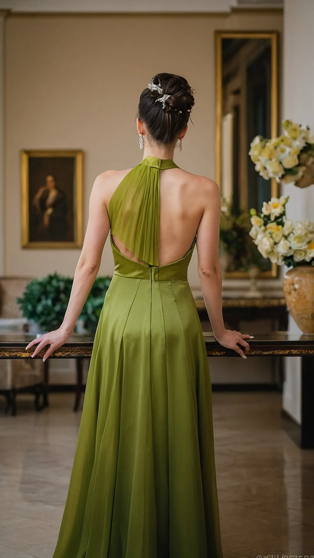 Olive Branch Ballgown