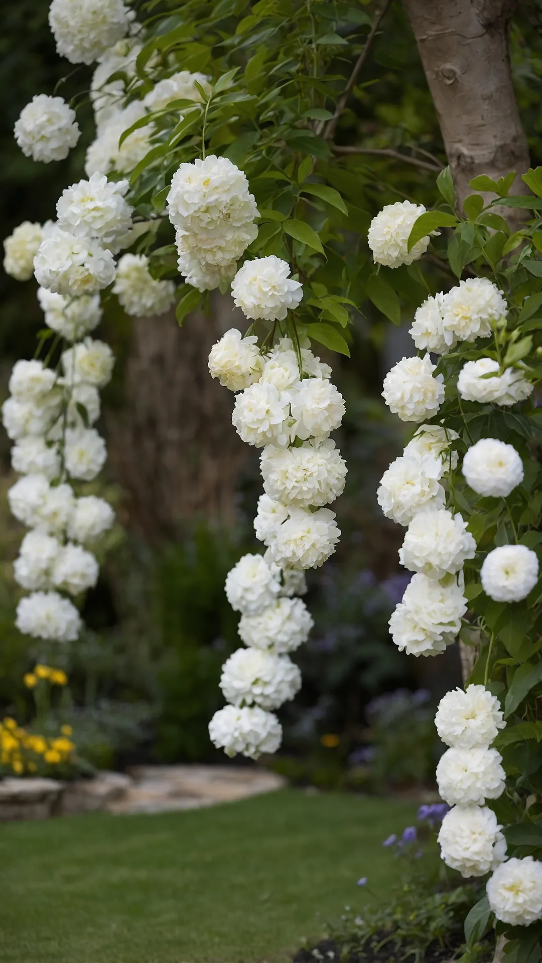 Verdant Path, White Bloom