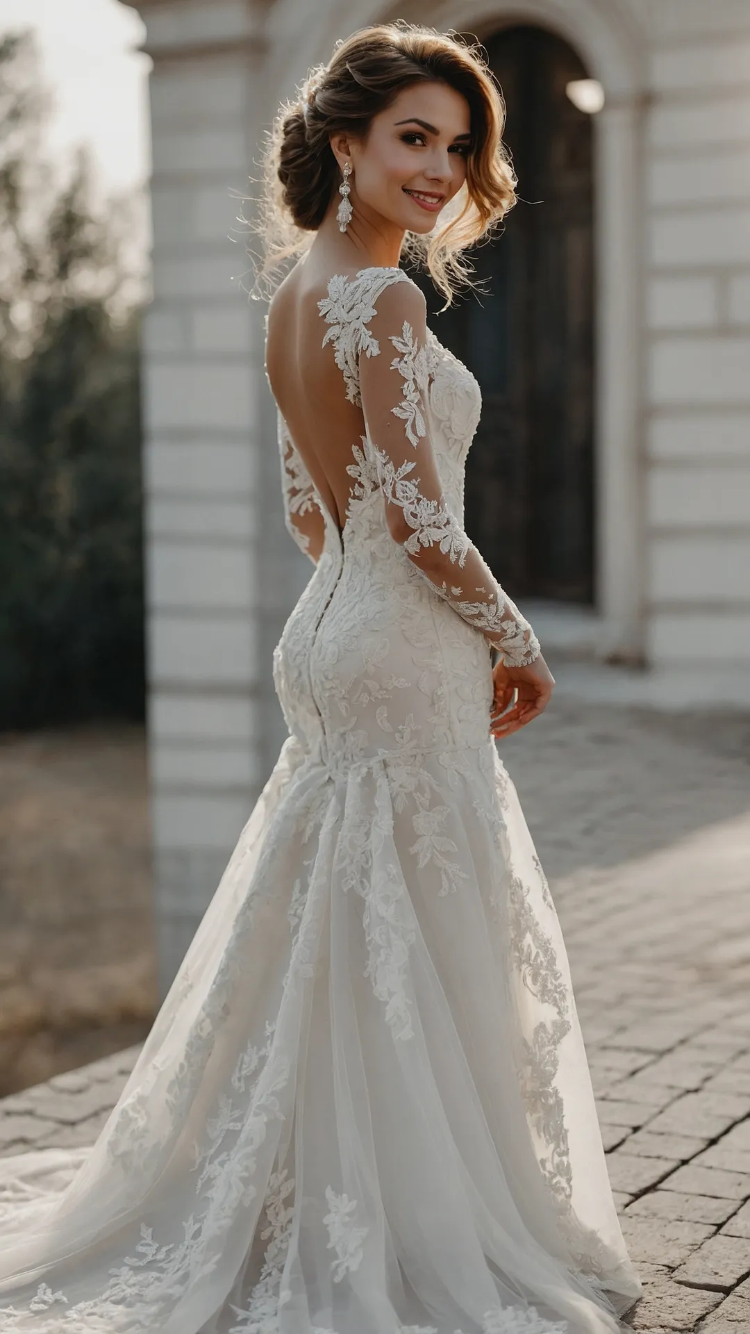 Sleek Bridal Statement