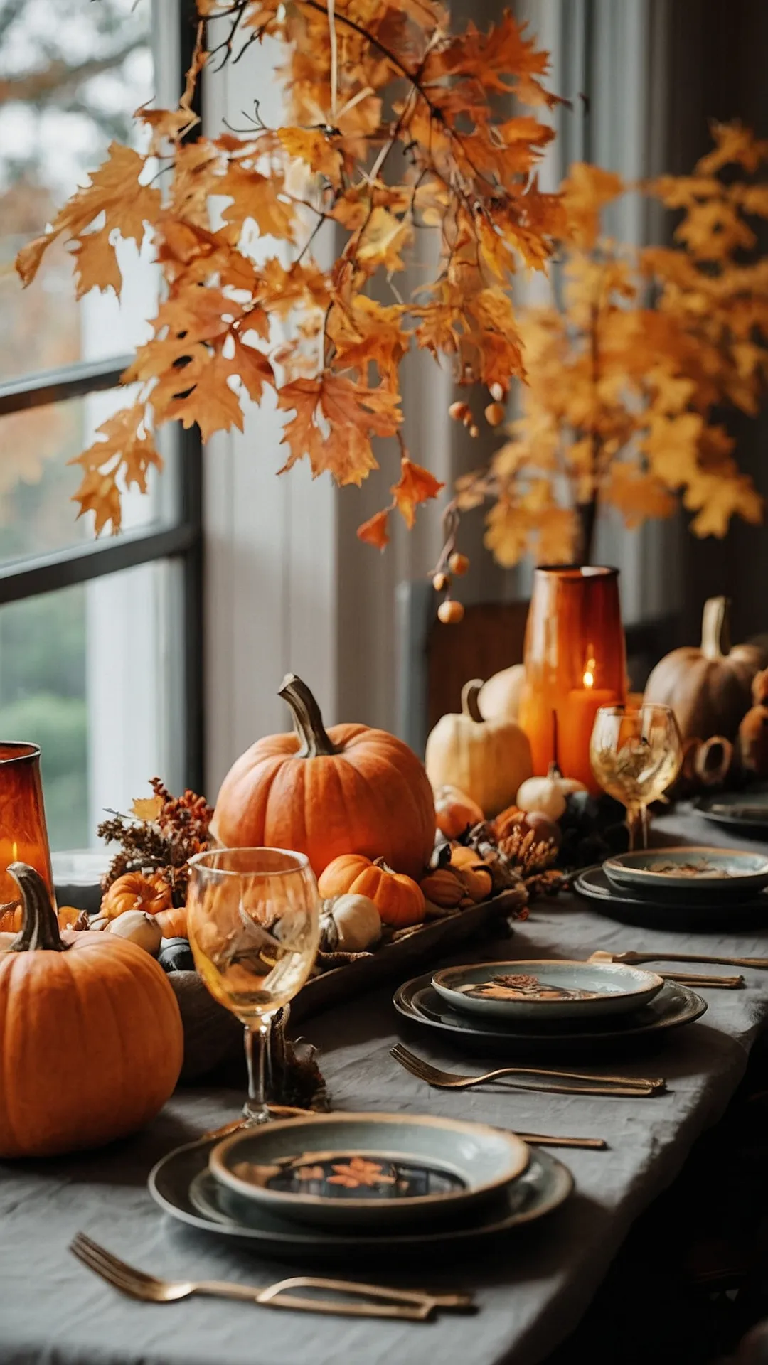 Spice & Cider Tablescape