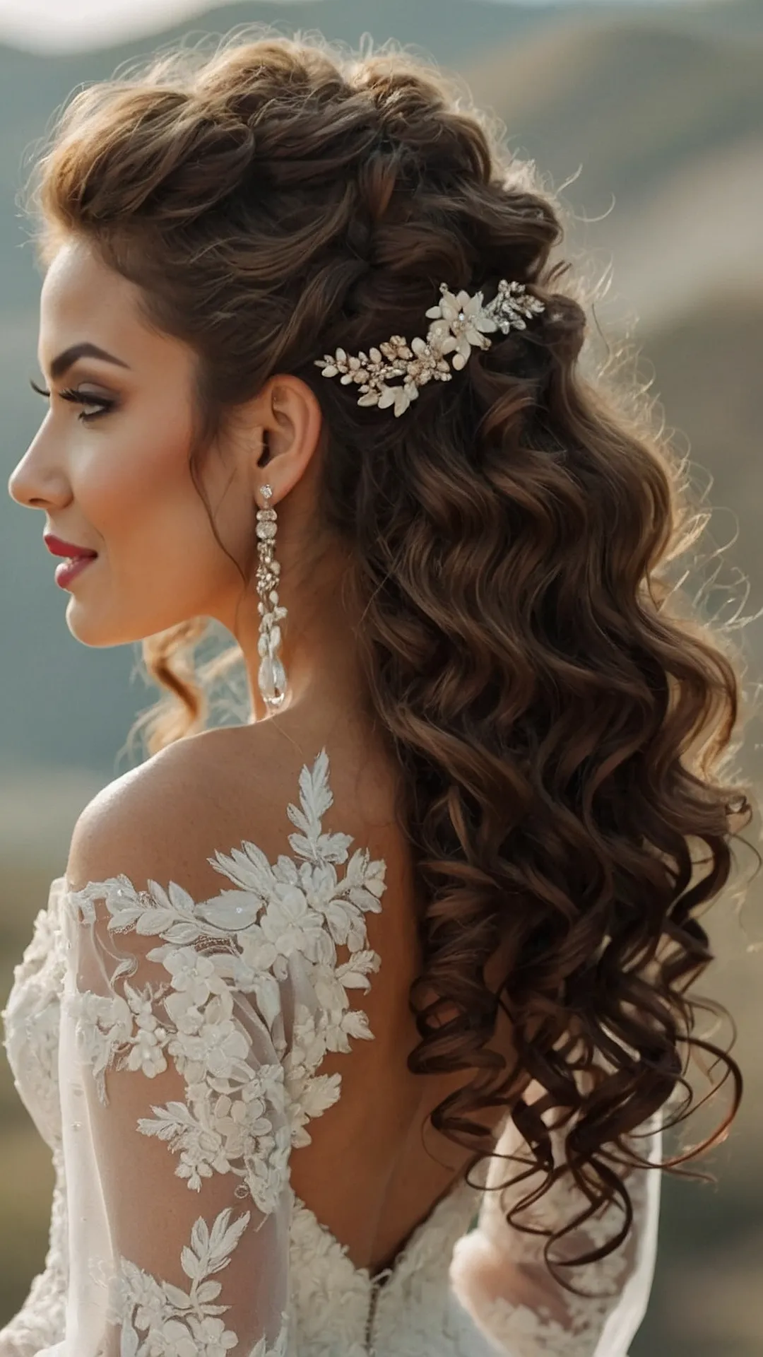 Curly Confidence: Wedding Hair