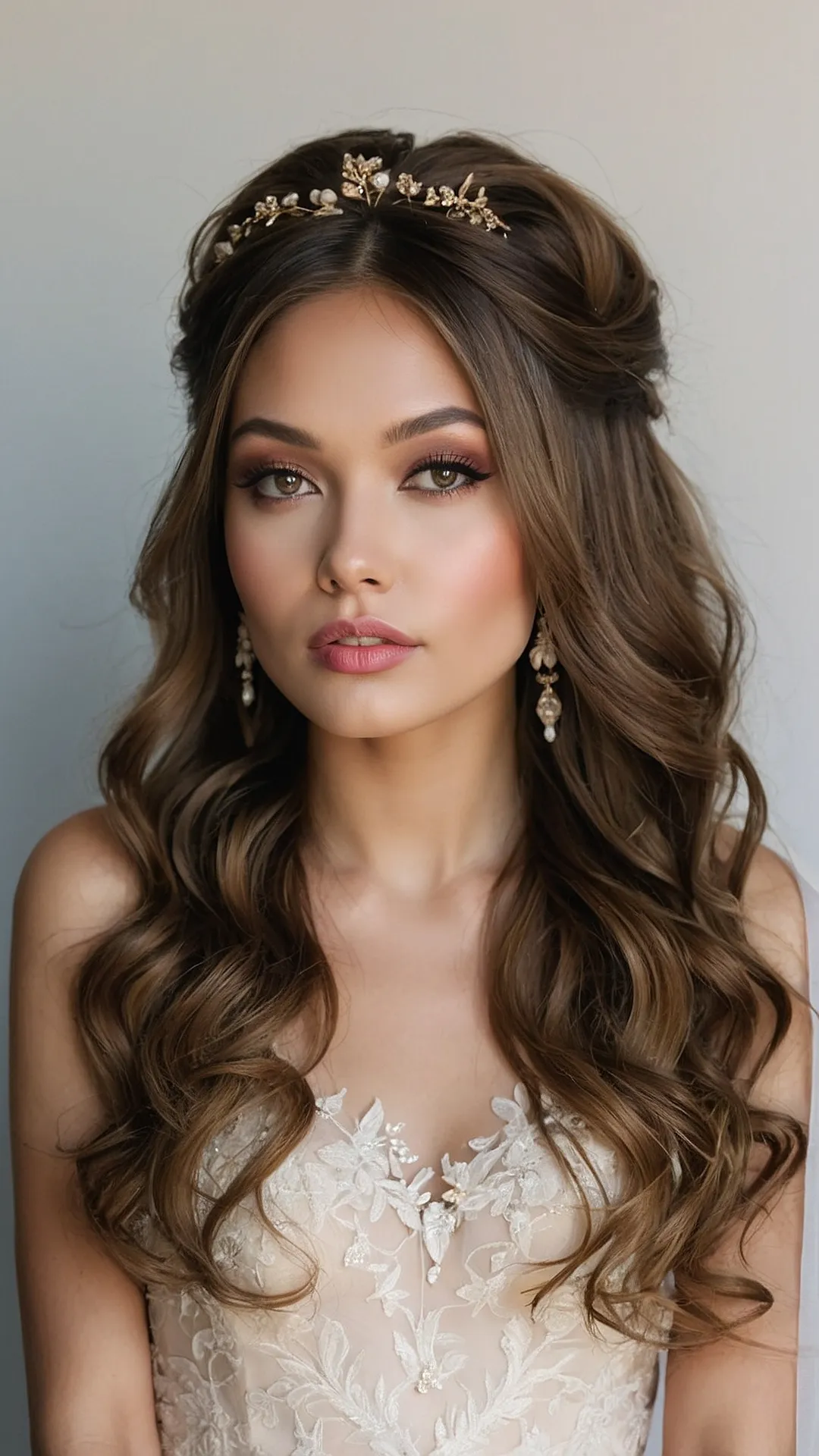 Bohemian Bridal Curls