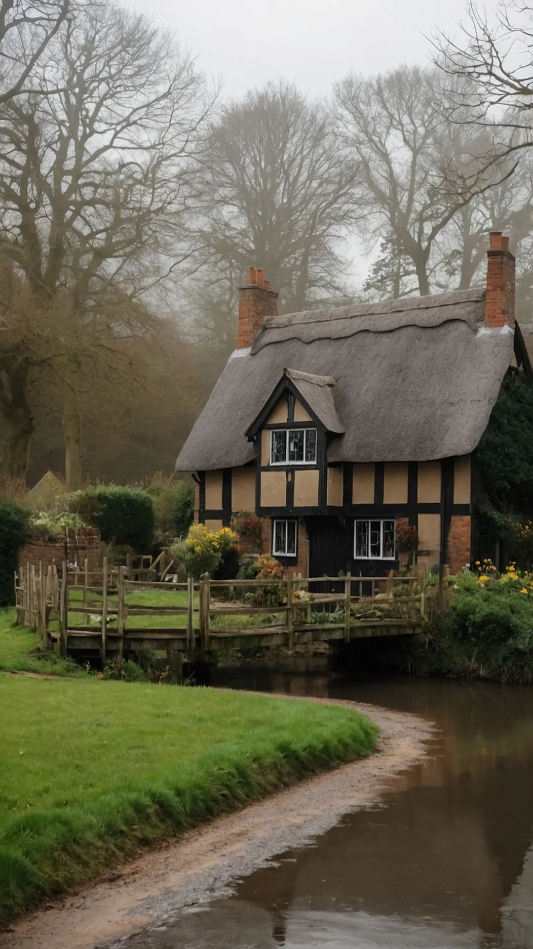 A Quaint English Cottage: