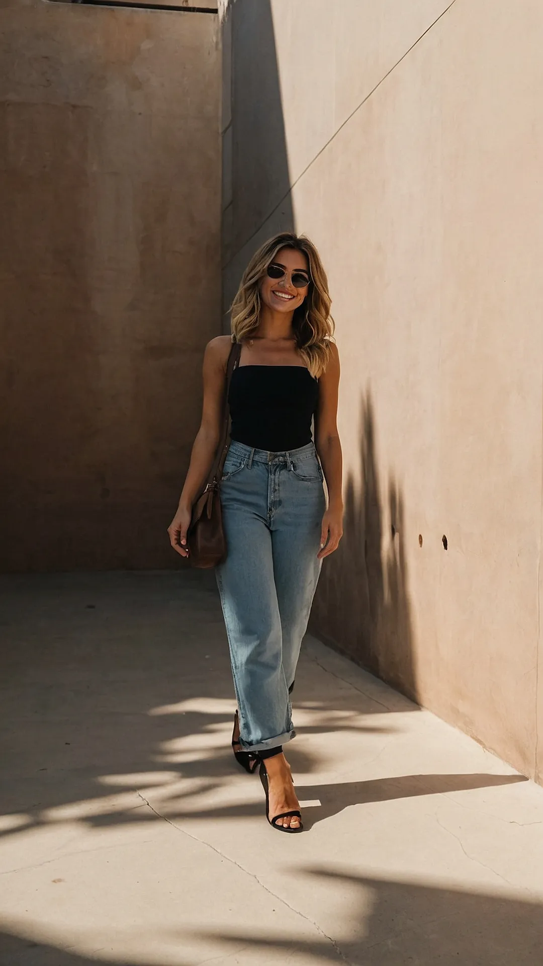 Sun-Kissed Denim: