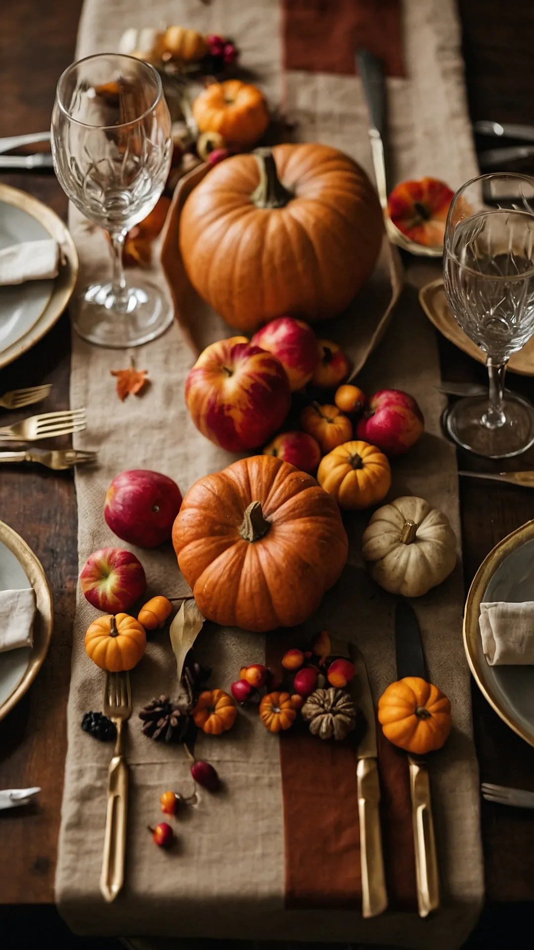 Autumn Harvest Tablescape