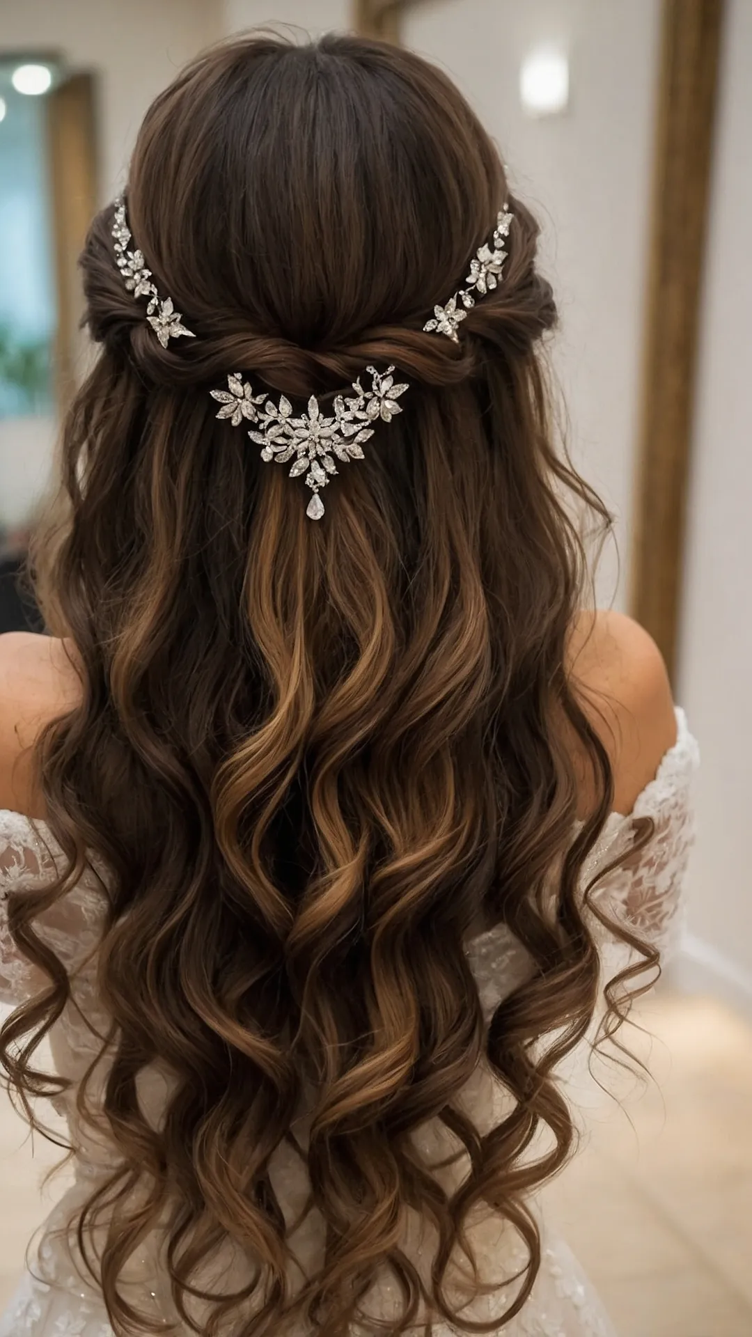 Crown of Curls: Bridal