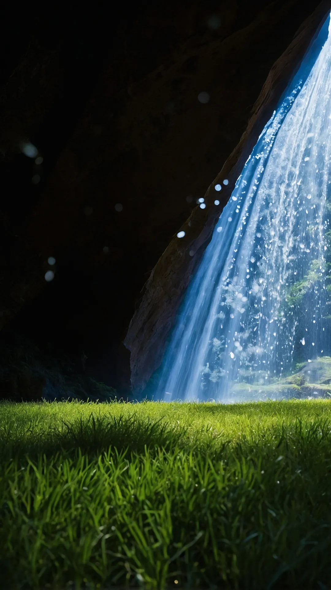 Grotto Falls Glow