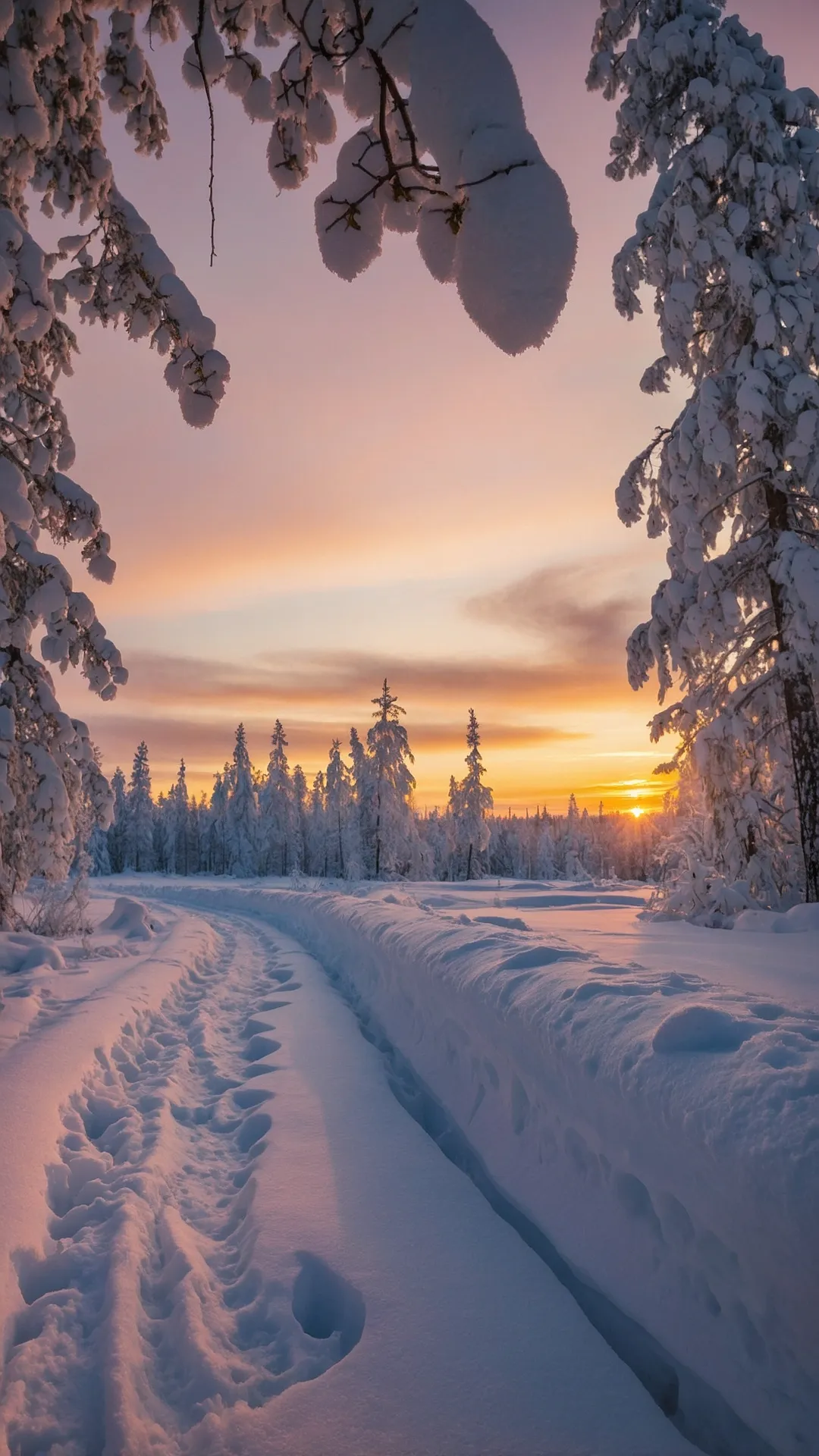 Desktop Snowfall: Finland