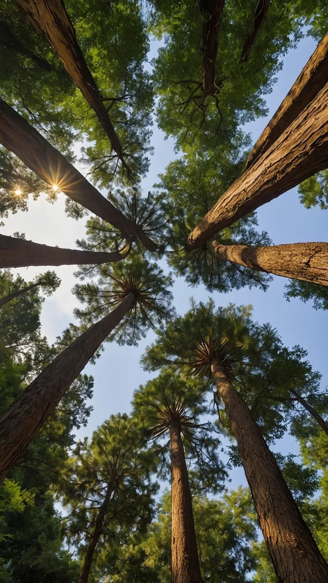 Forest Giants' Embrace