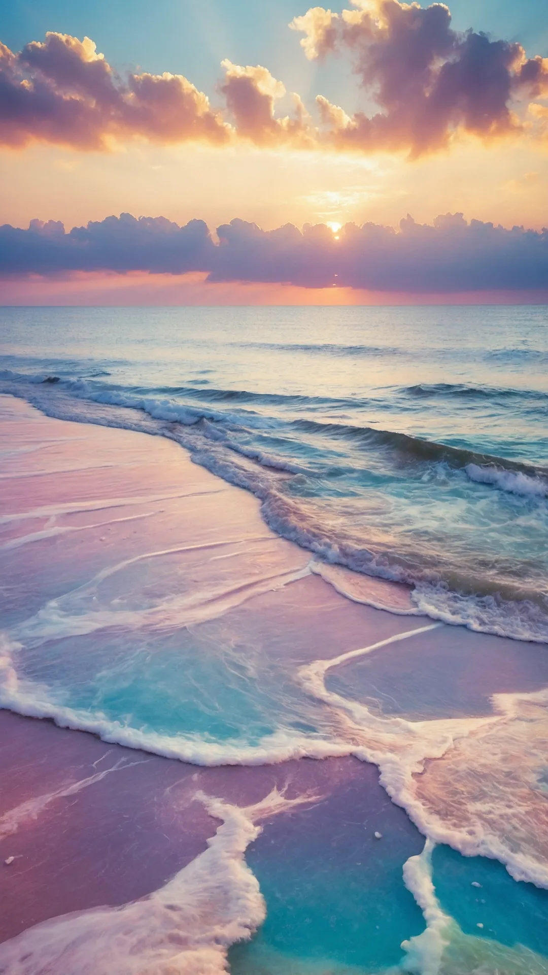 Pastel Coastline Vibes