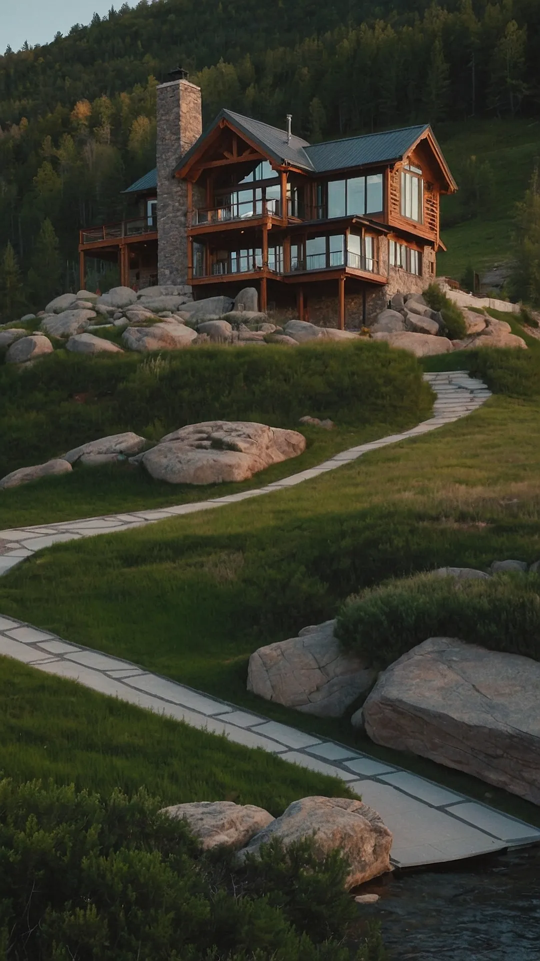 Enchanting Mountain Homes Aesthetic Designs for Peaceful Living