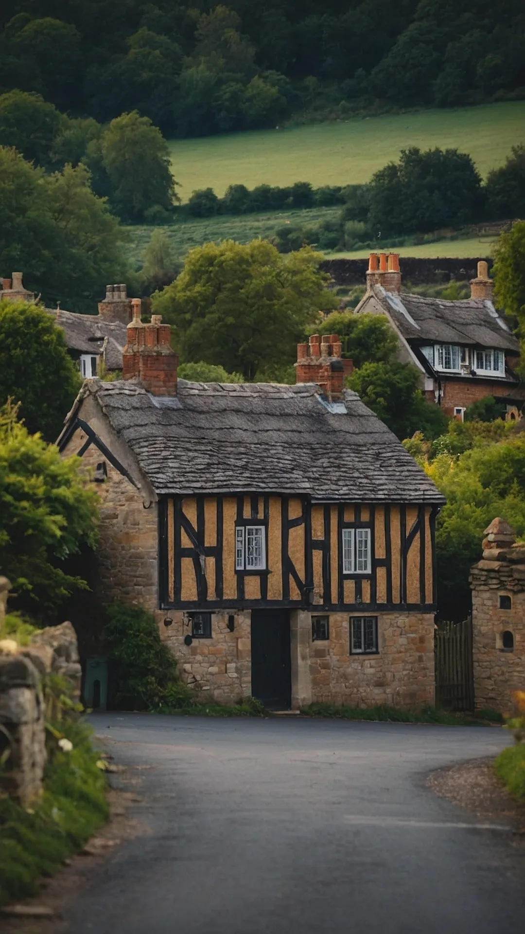 A Cottage in the English Countryside: