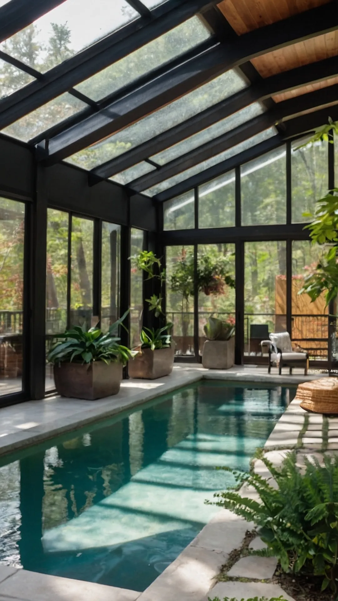 Poolside Sunroom Paradise