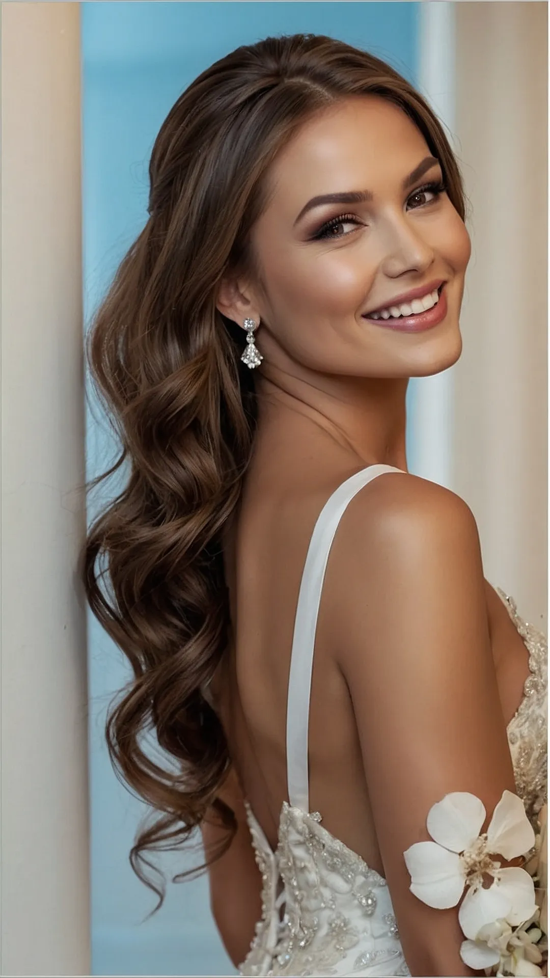 Bridesmaid Hair Goals:  Long Hair, Long Lasting